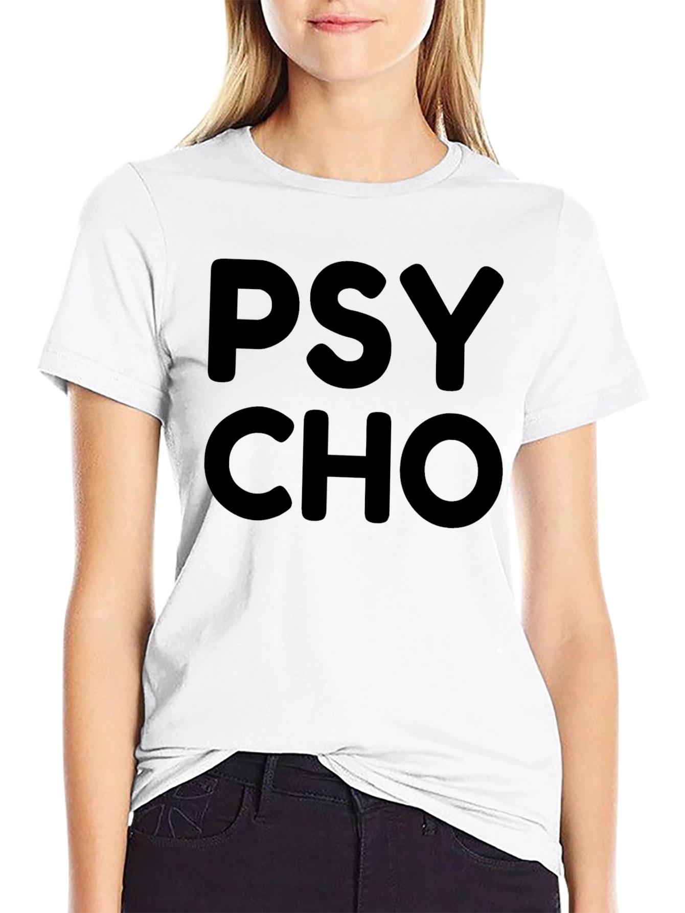 Psycho Graphic Print Tee