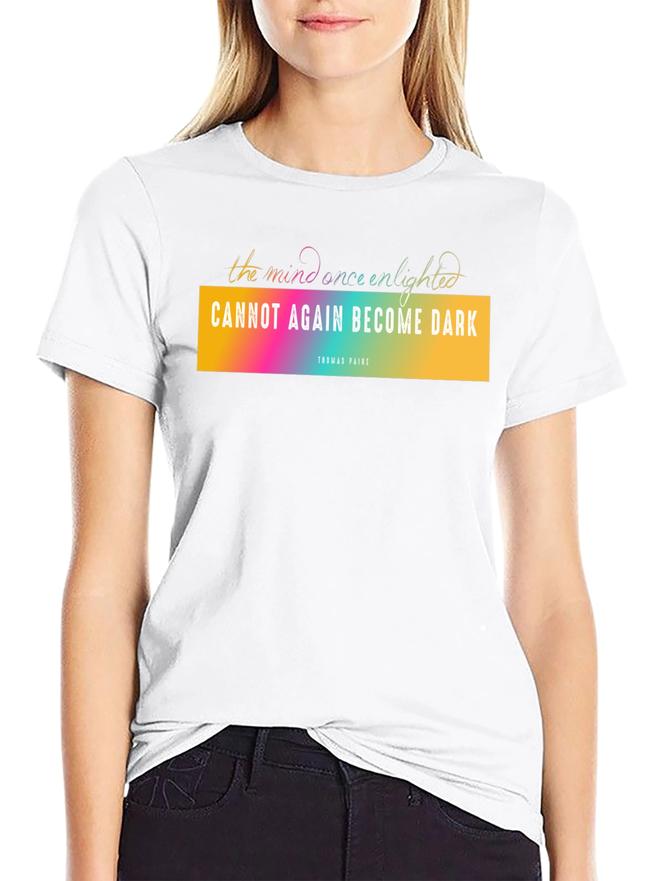 Enlightened Mind T-Shirt - Motivational Quote