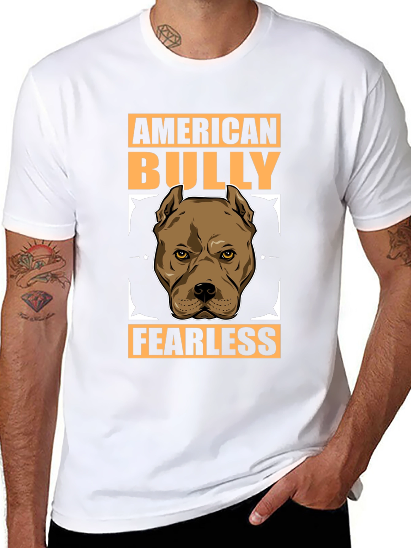 American Bully Fearless Graphic Tee