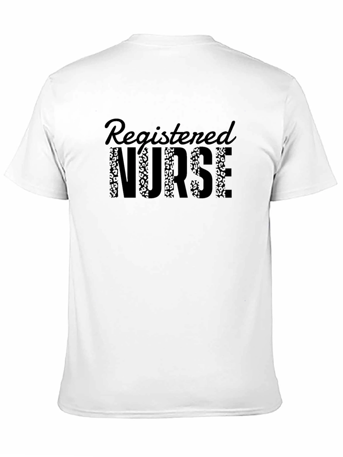 Registered Nurse Graphic Tee - Black