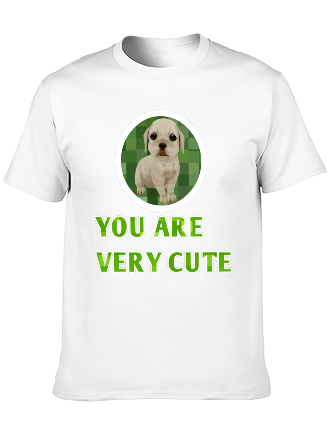 Cute Puppy T-Shirt - You Are Very Cute Design