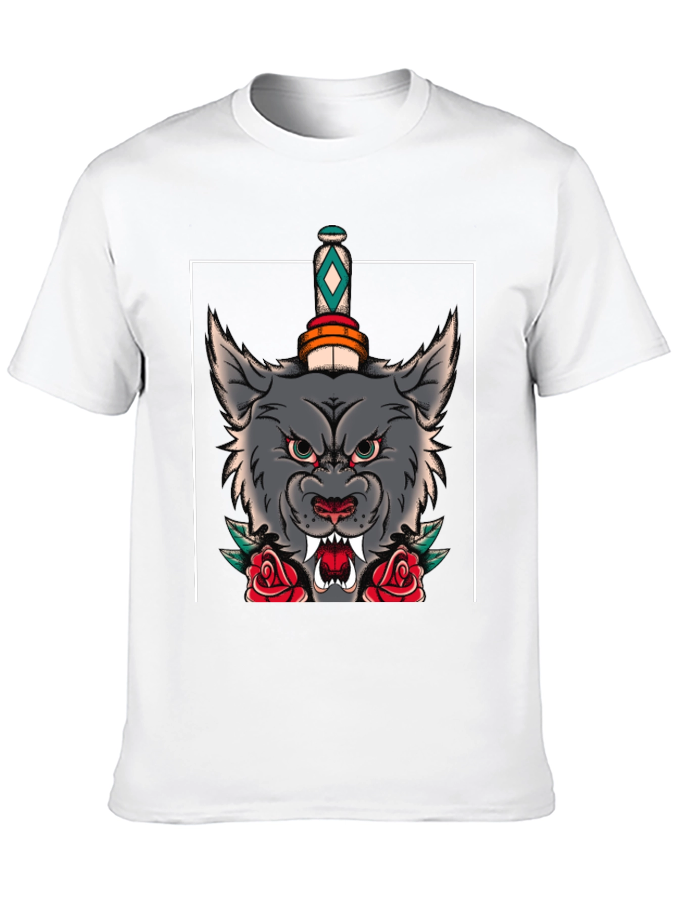 Wolf & Dagger Graphic Print T-Shirt