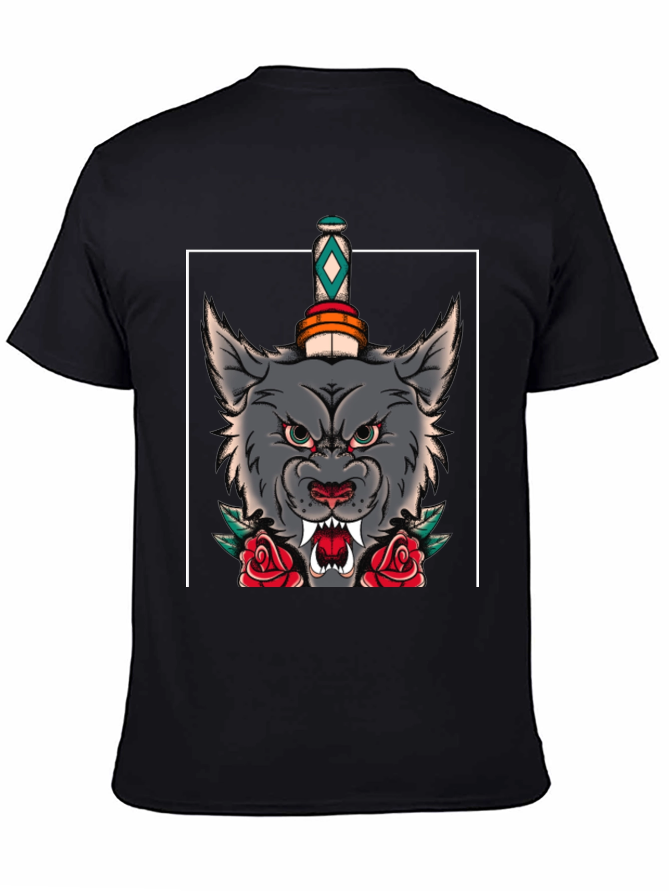 Wolf & Dagger Graphic Print T-Shirt