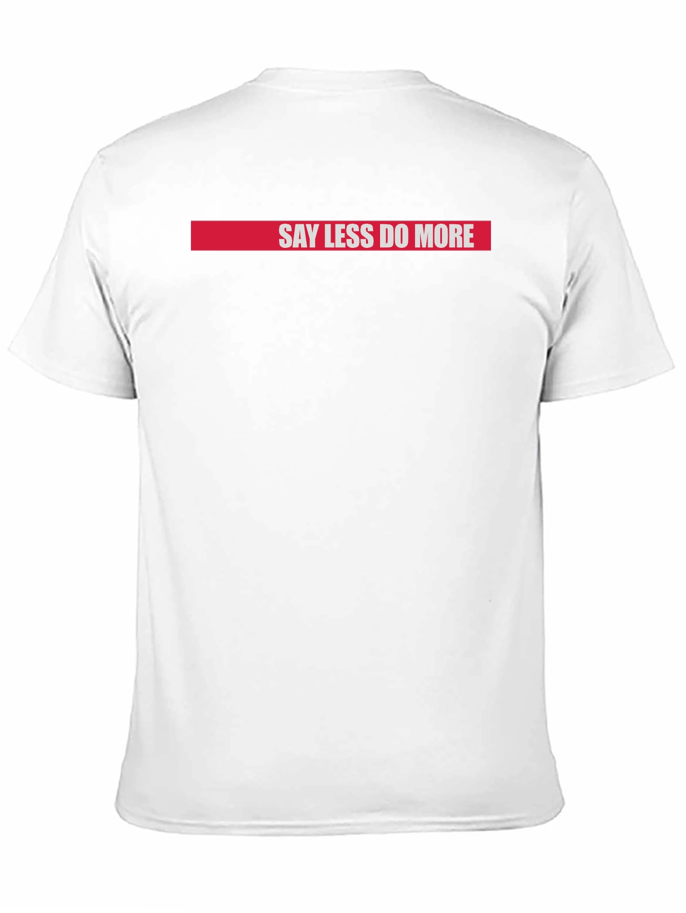 Say Less Do More Graphic Tee - Black
