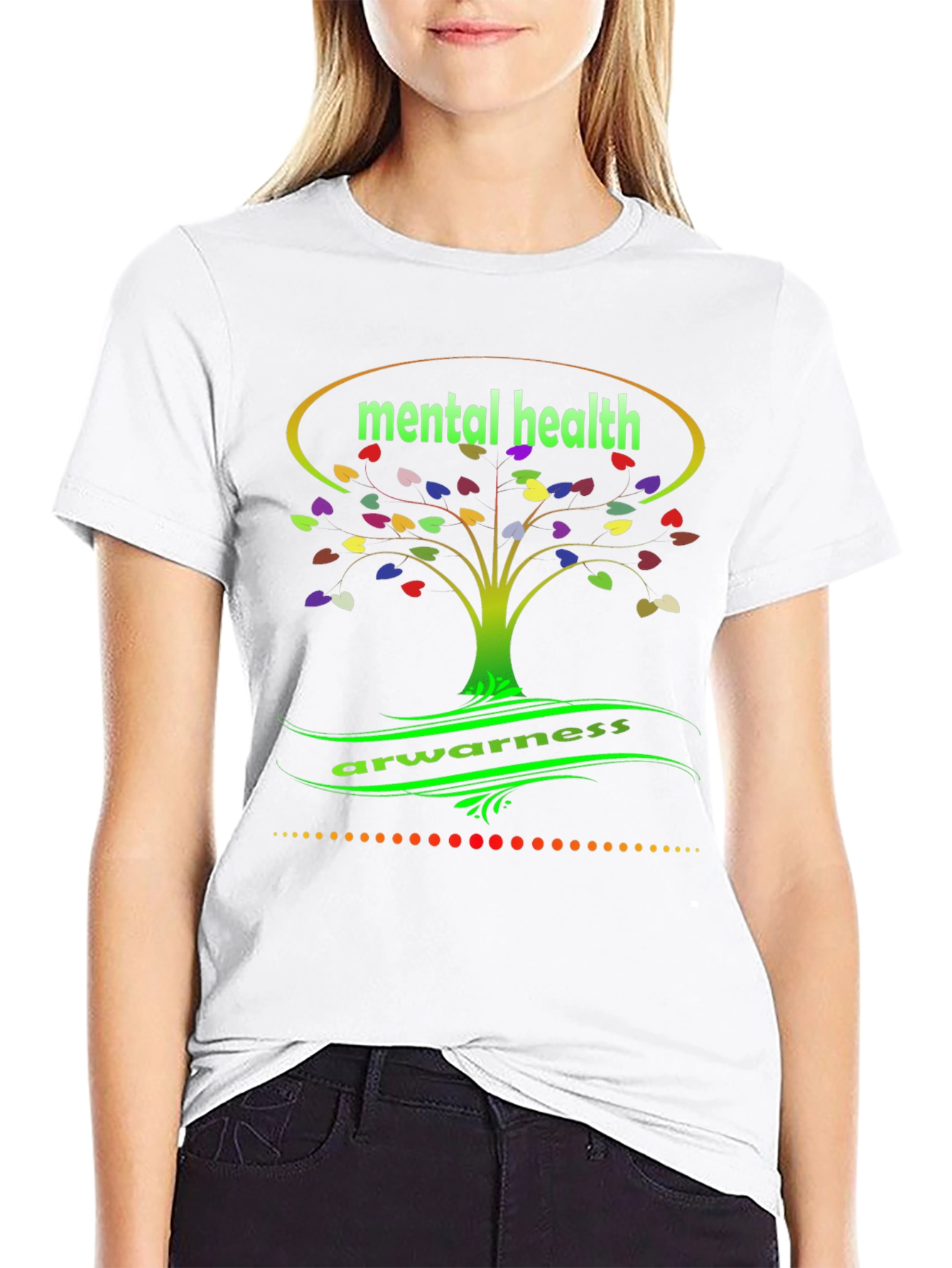 Mental Health Awareness Tree T-Shirt