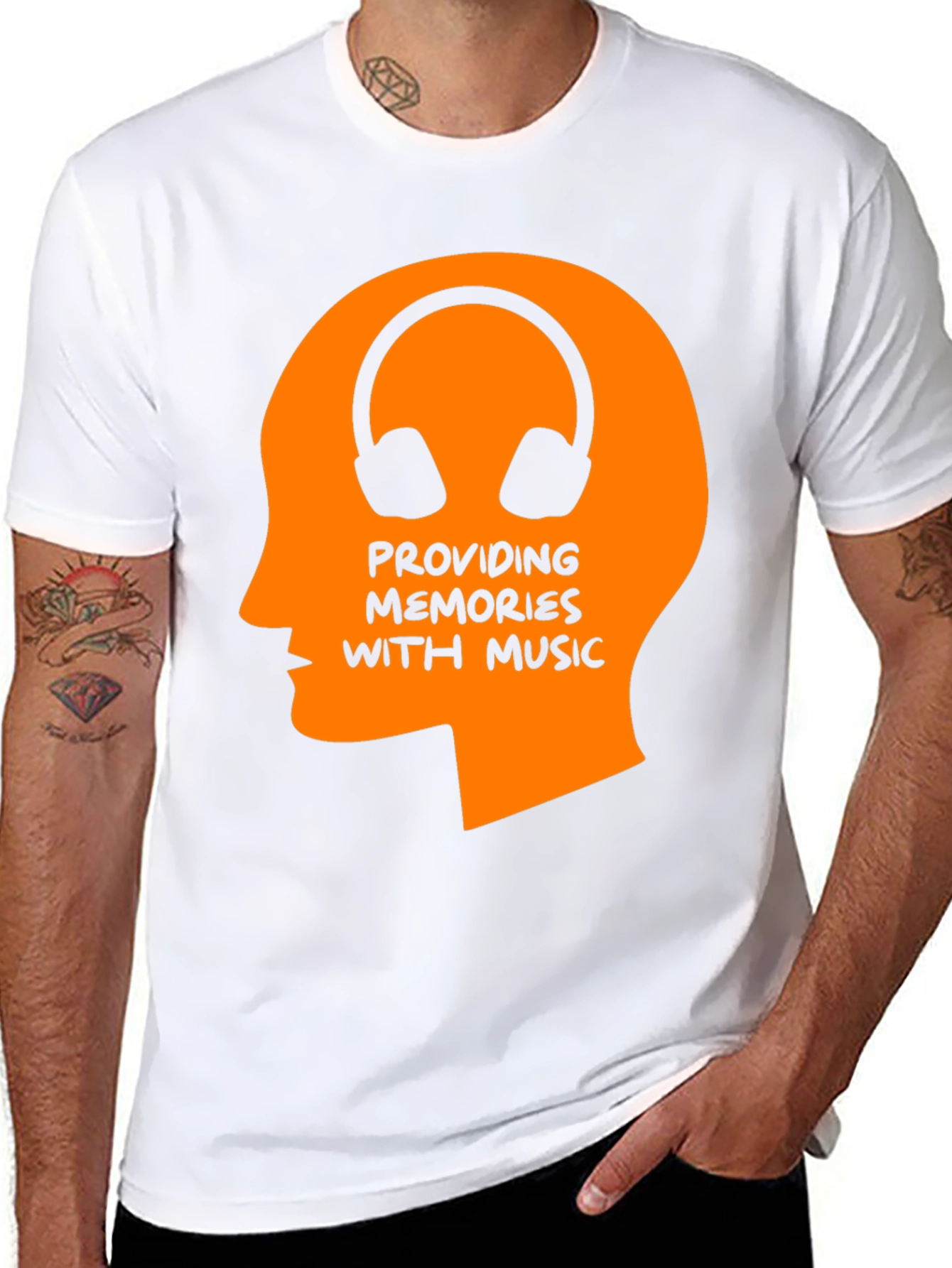 Music Memories Graphic Tee - Black Unisex T-Shirt