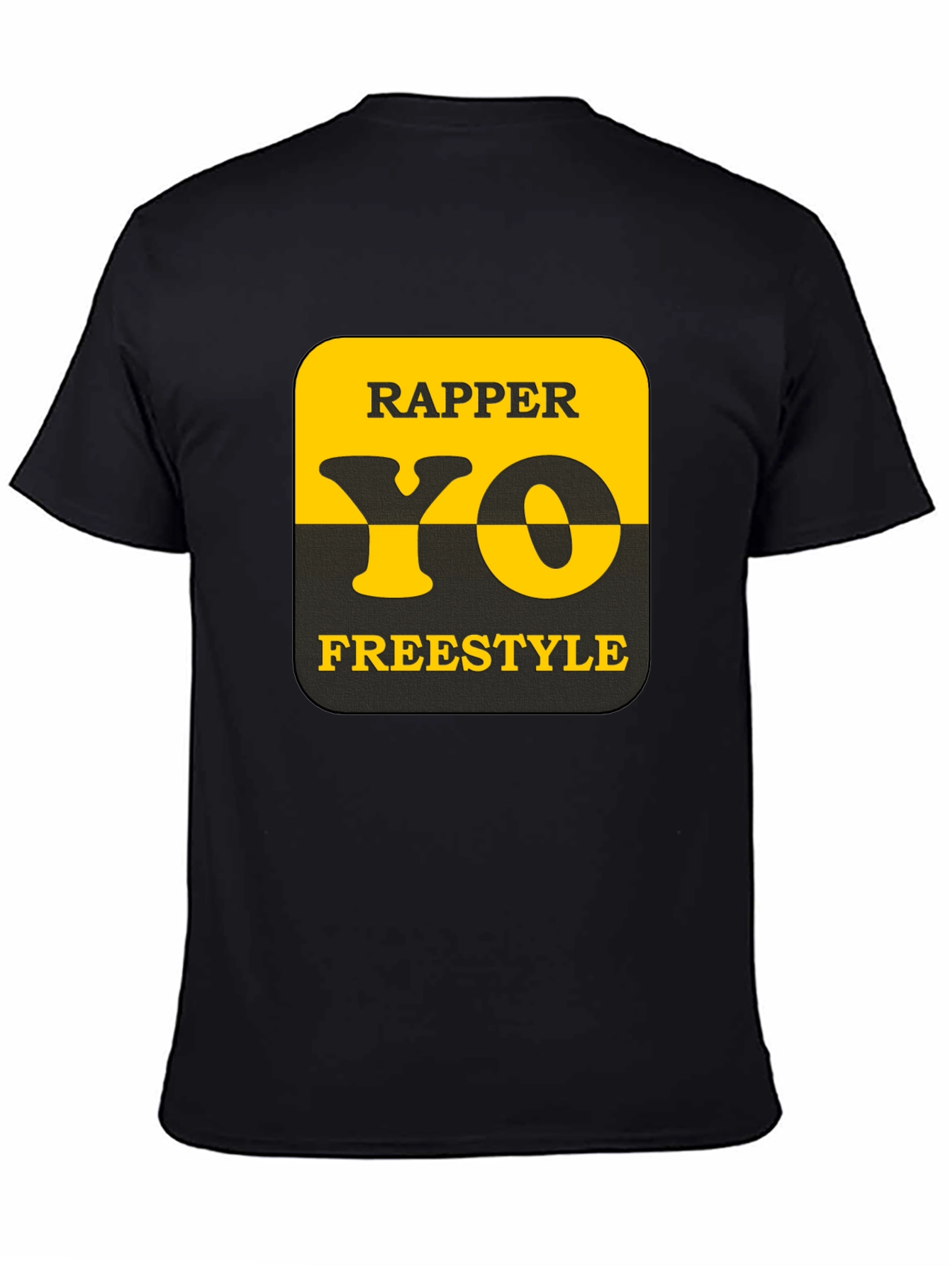 Rapper Yo Freestyle Graphic Tee - Black