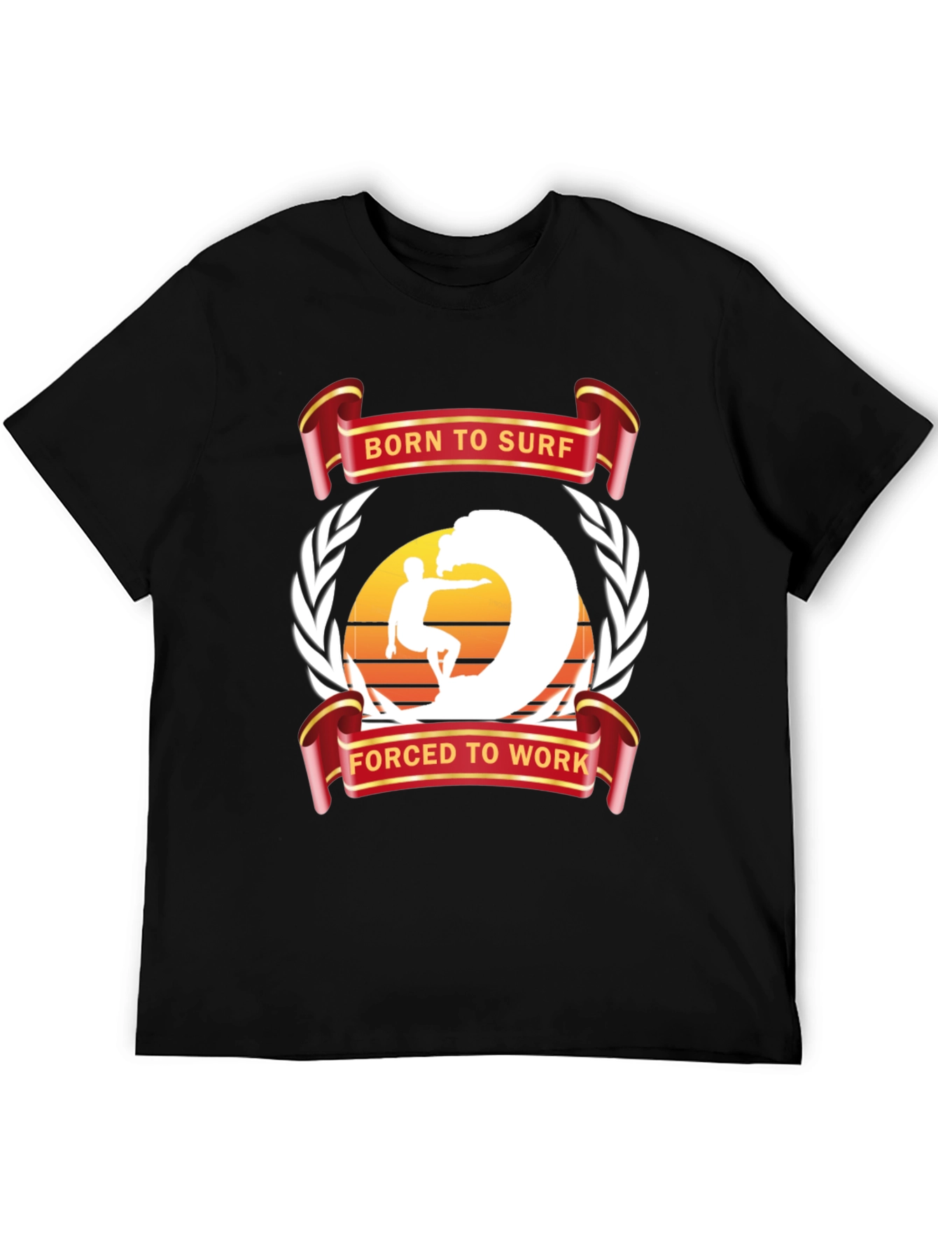 Born to Surf T-Shirt - Surfing Lifestyle Tee