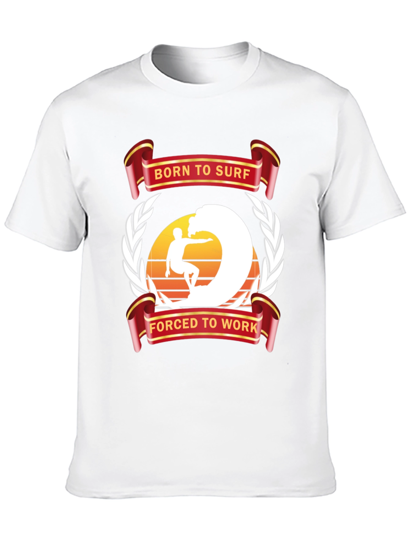 Born to Surf T-Shirt - Surfing Lifestyle Tee