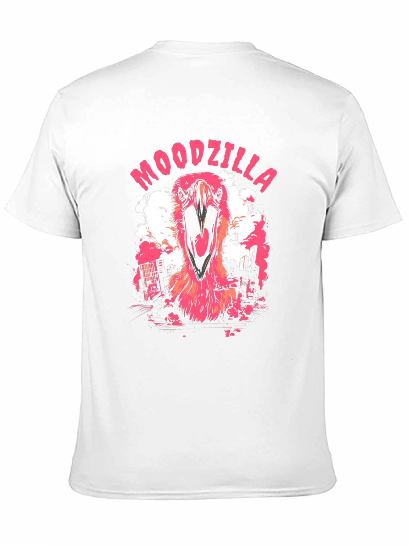 Moodzilla Black Graphic Tee