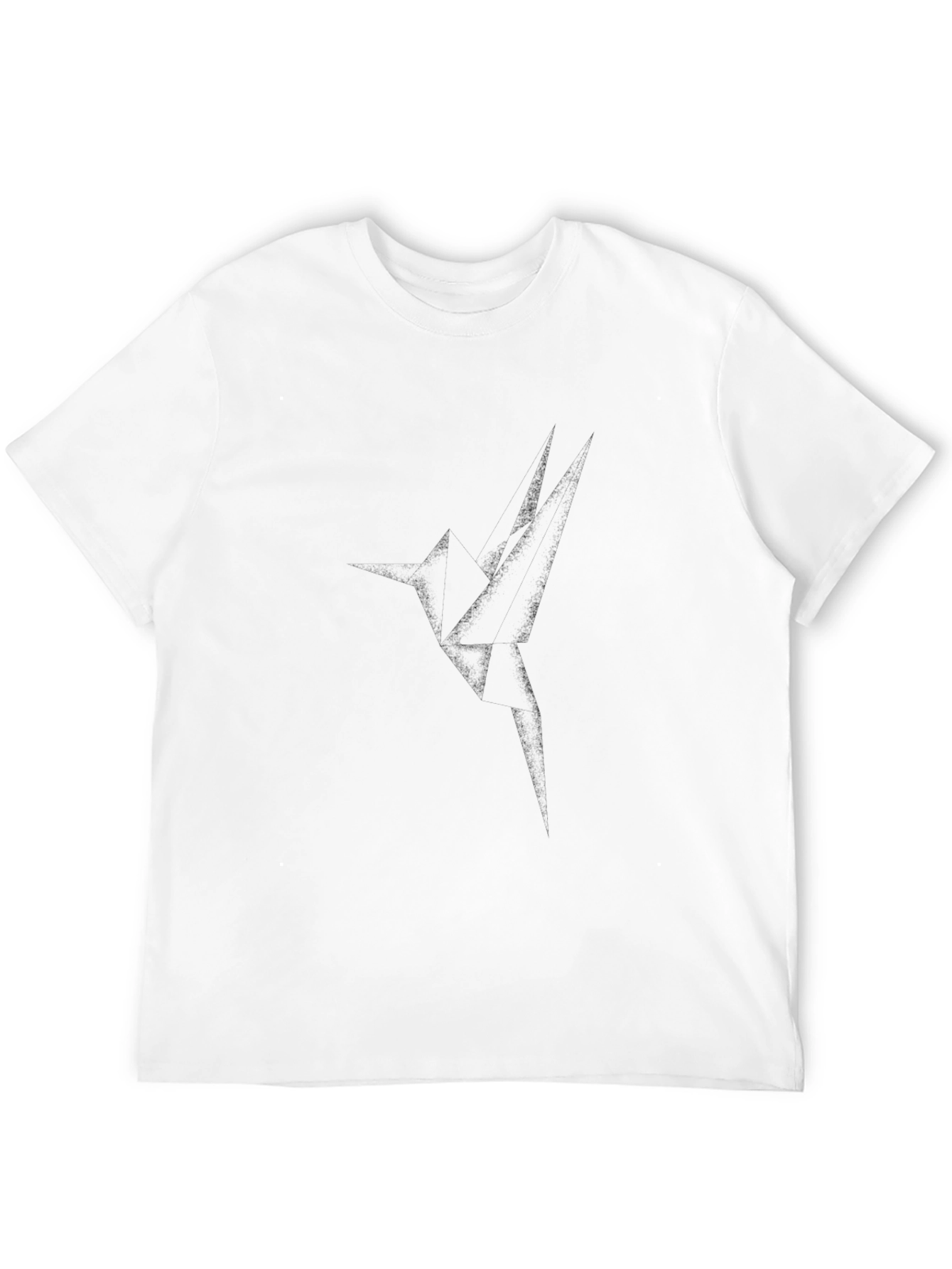 Minimalist Black T-Shirt - Abstract Design