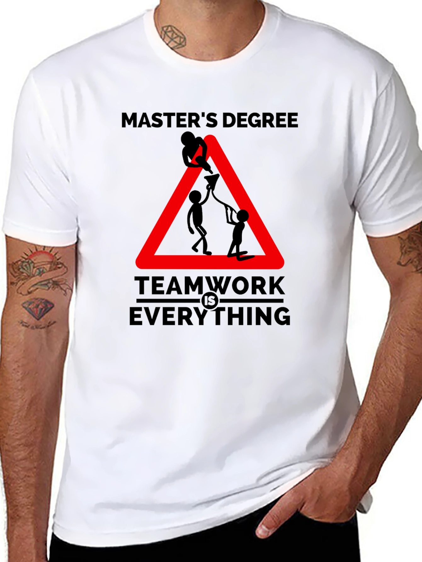 Masters Degree Teamwork T-Shirt