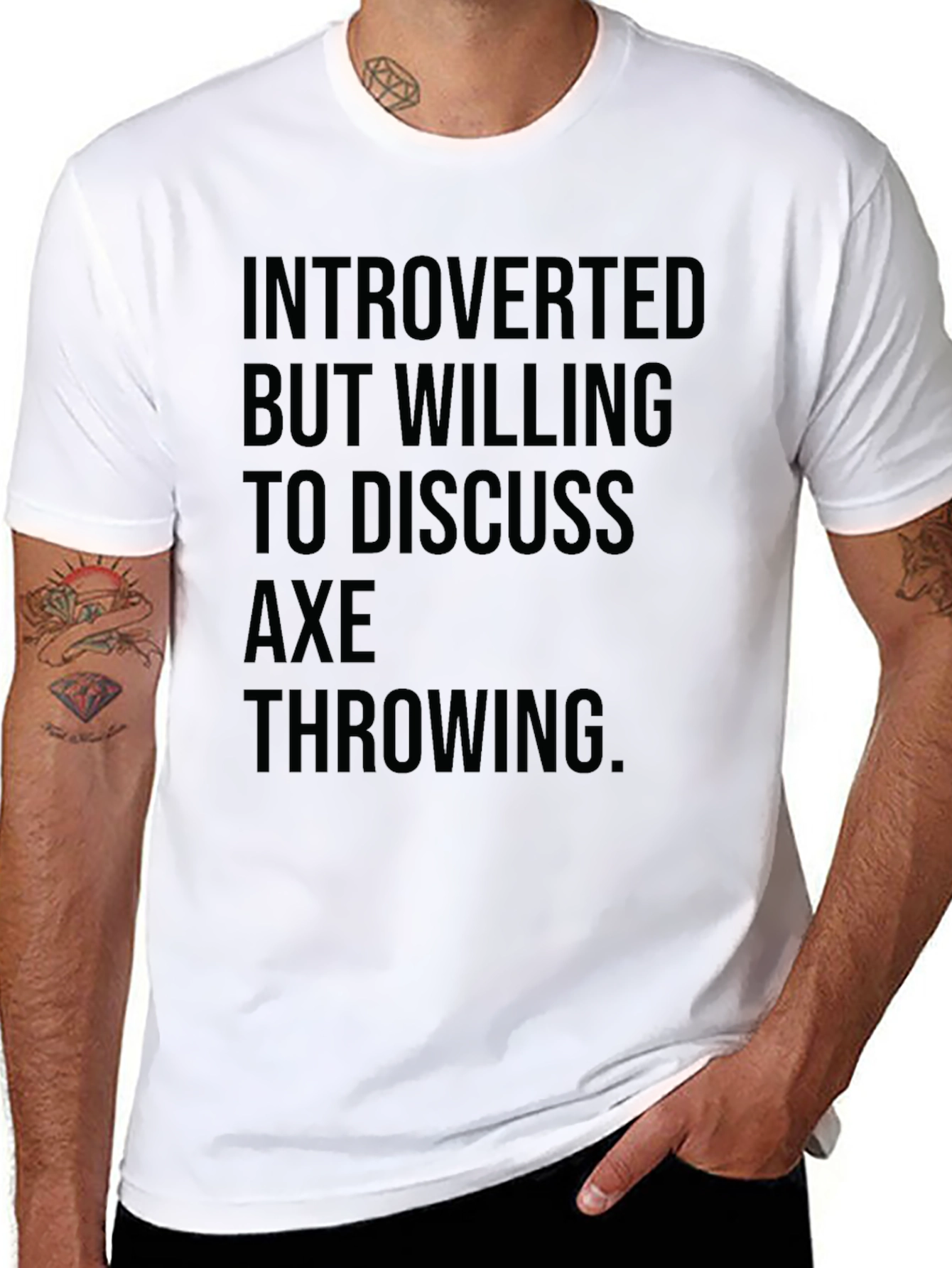 Introverted Axe Throwing T-Shirt