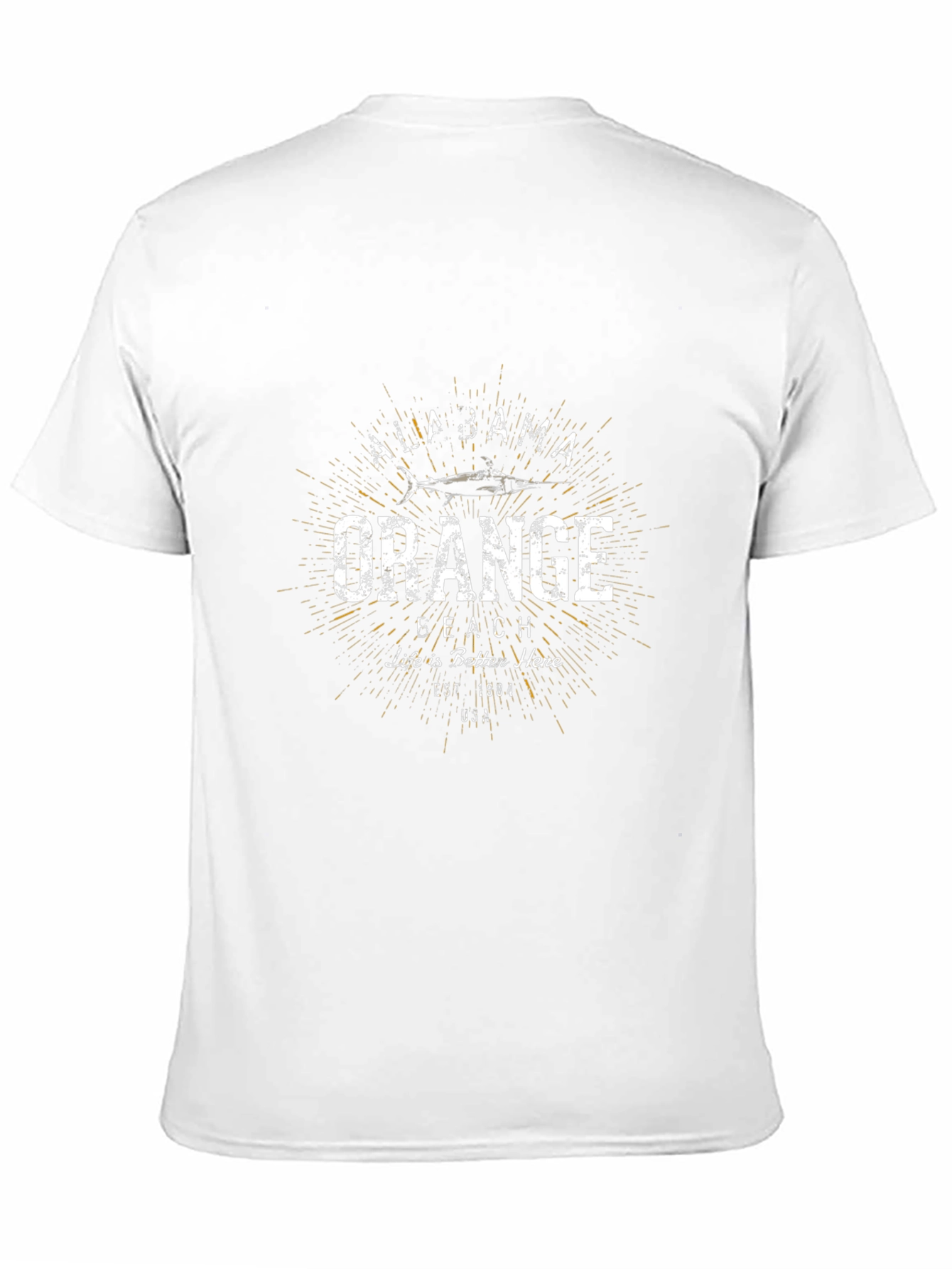 Alabama Orange Beach T-Shirt