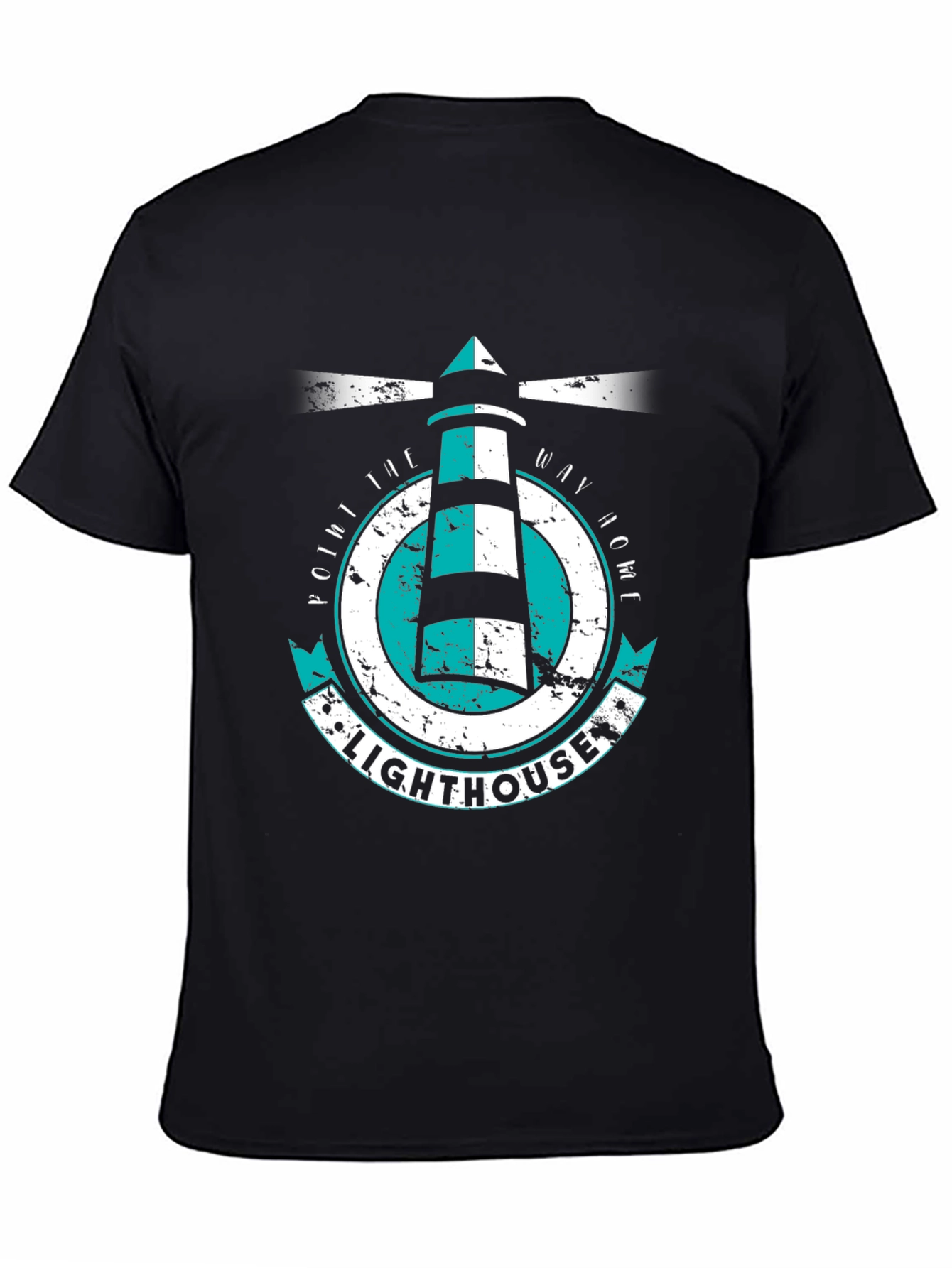 Lighthouse Graphic Tee - Point the Way Home