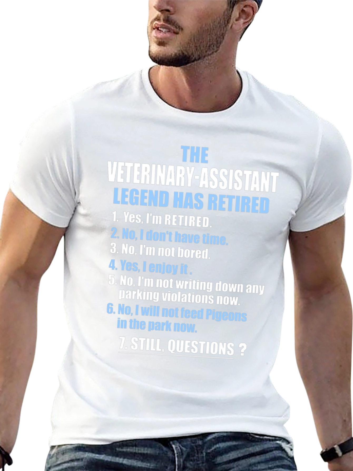 Retired Veterinary Assistant T-Shirt