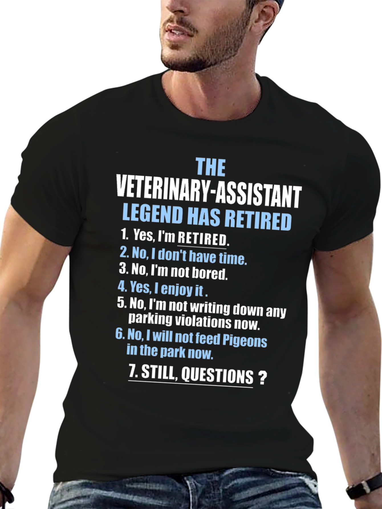 Retired Veterinary Assistant T-Shirt