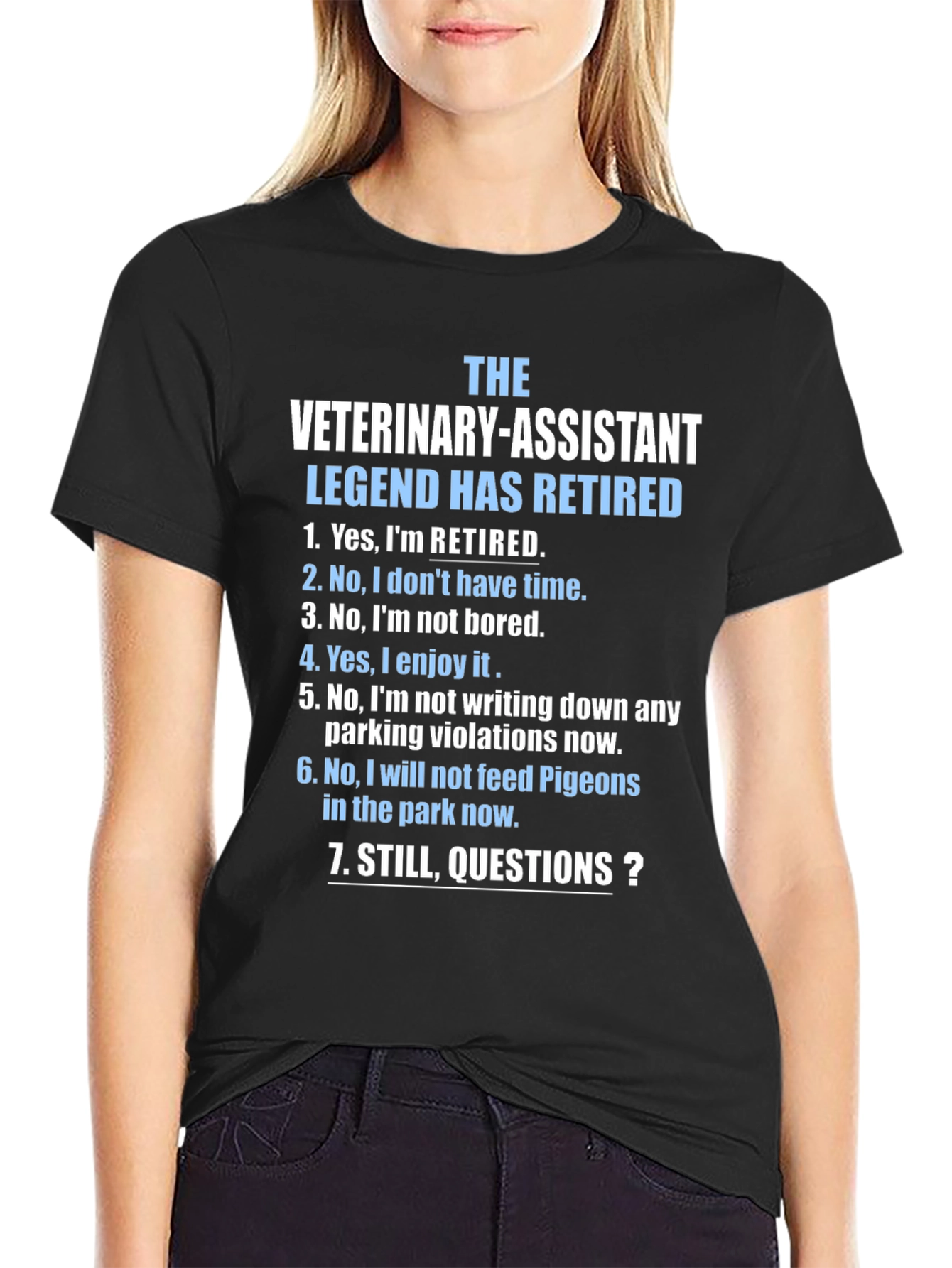 Retired Veterinary Assistant T-Shirt
