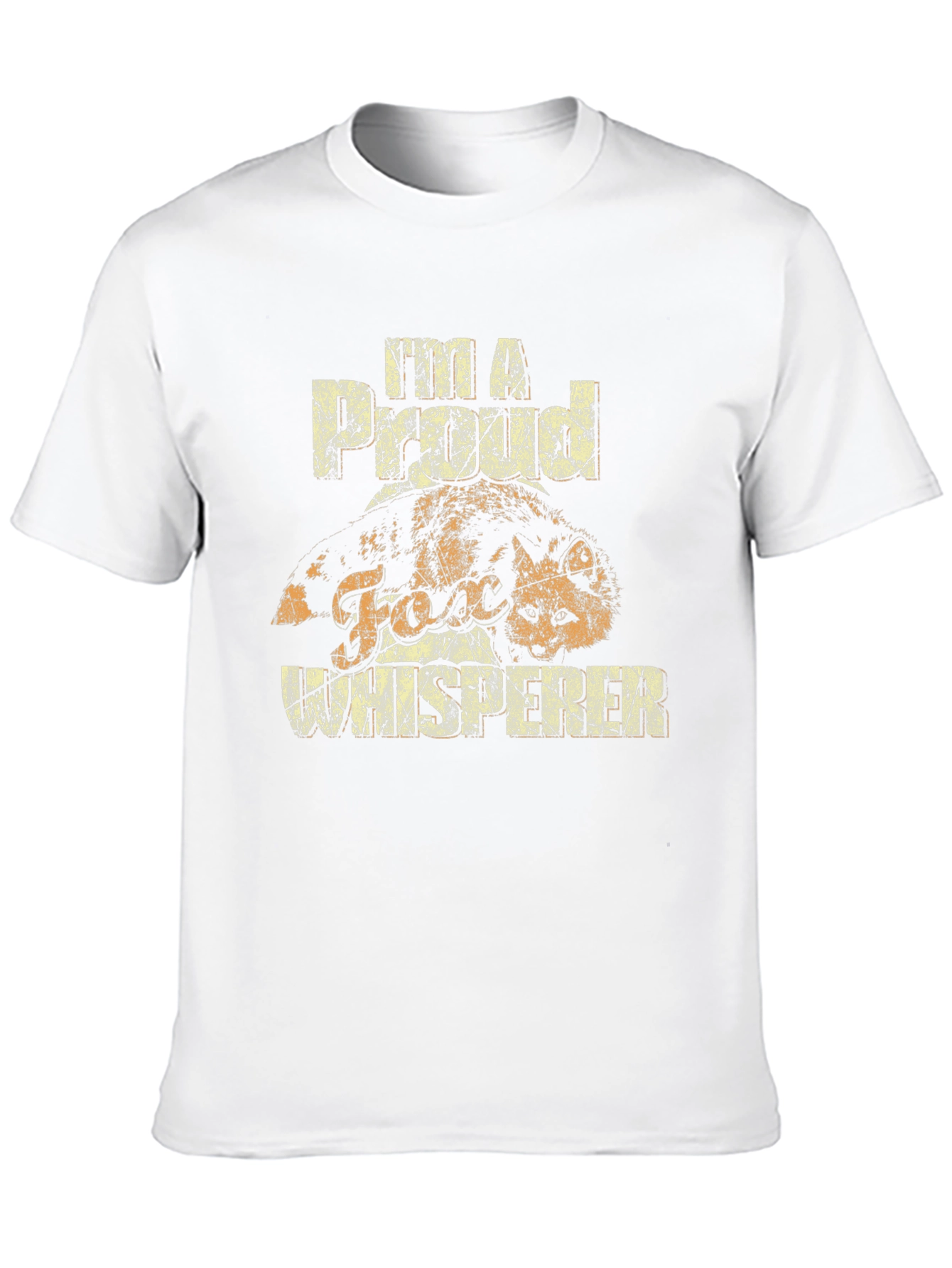 Fox Whisperer Graphic Tee - Black Cotton Comfort