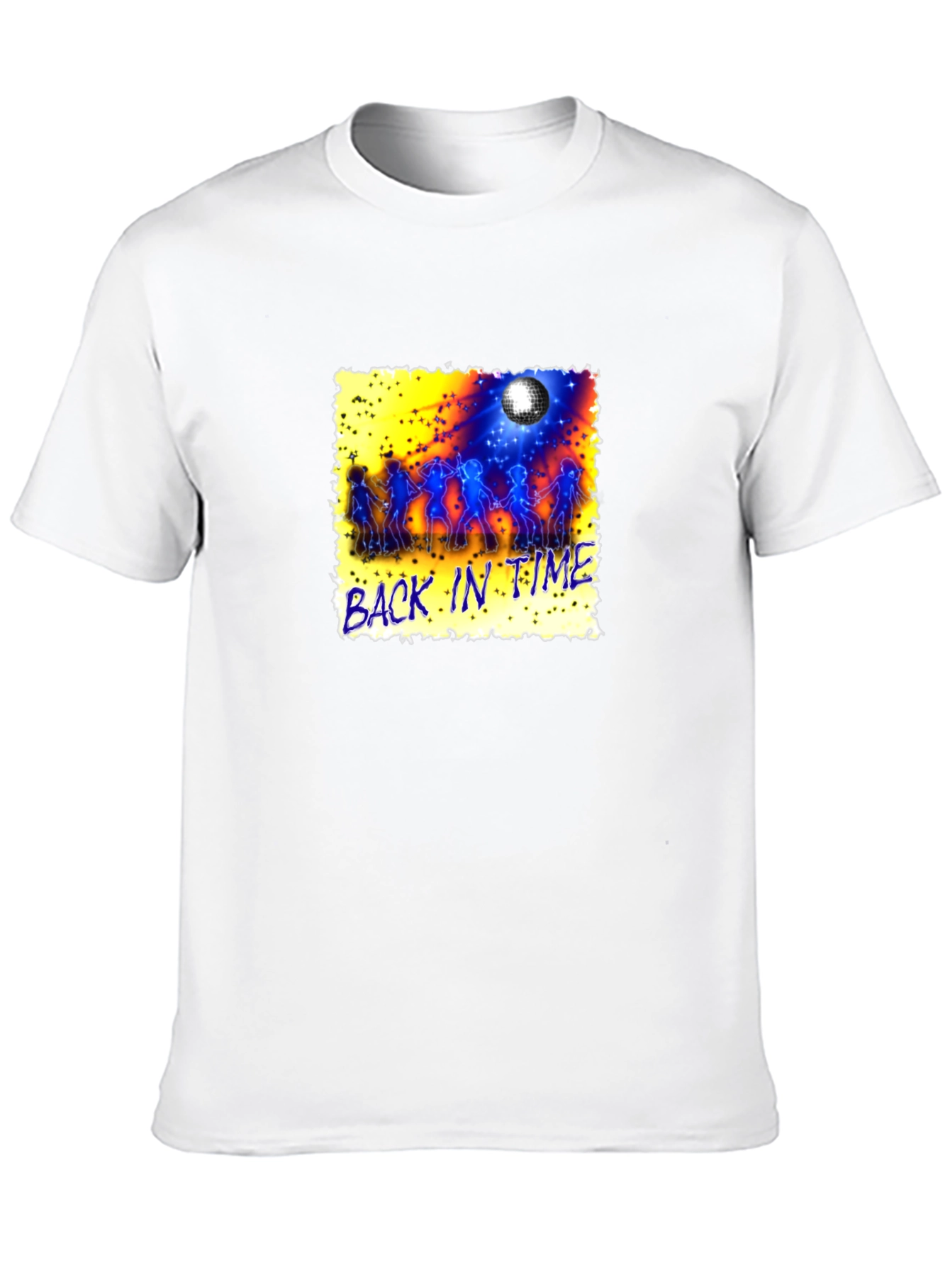 Retro Back in Time Graphic Tee