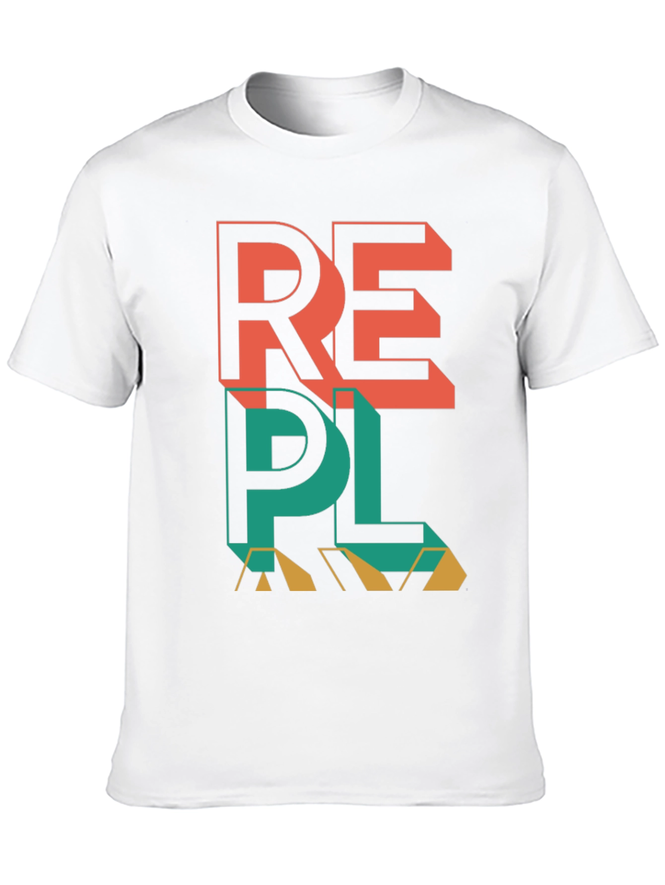 REPL Graphic Tee - Modern Black T-Shirt