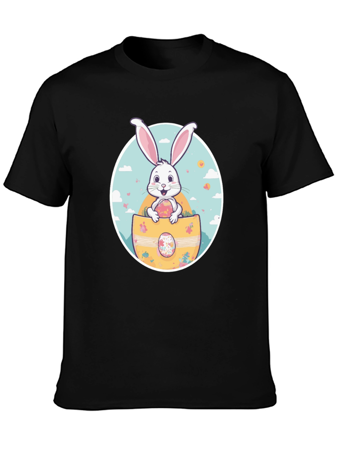 Easter Bunny T-Shirt - Cute Rabbit in Egg