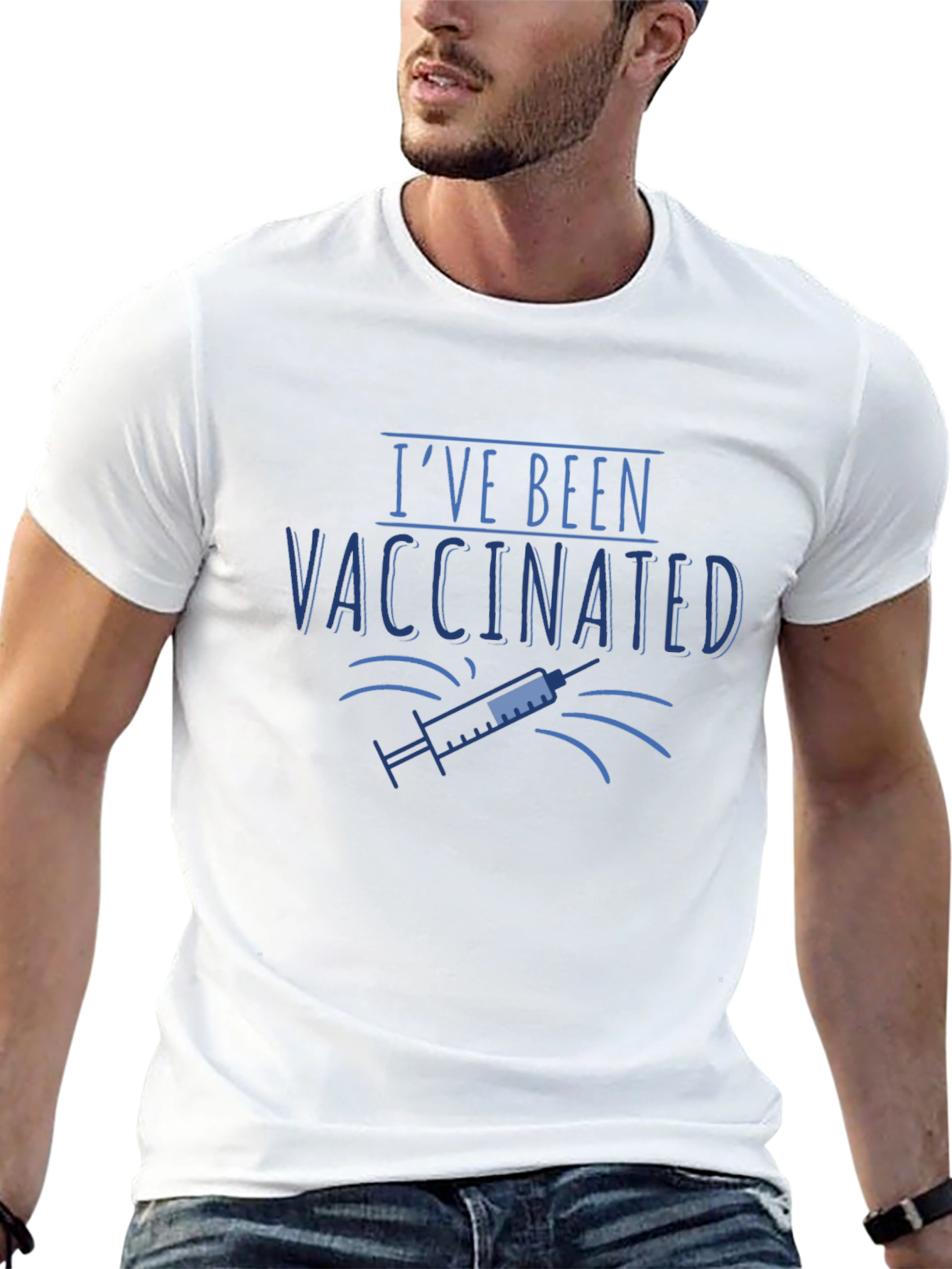 Ive Been Vaccinated Black T-Shirt