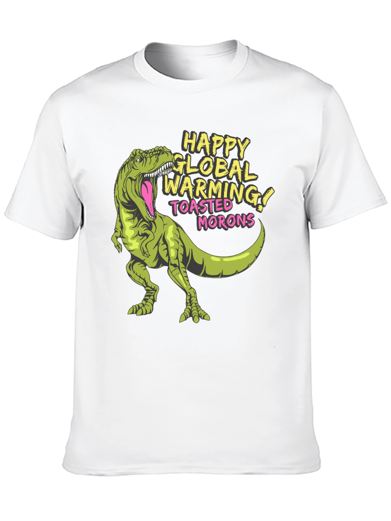 Global Warming T-Rex Graphic Tee - Unisex