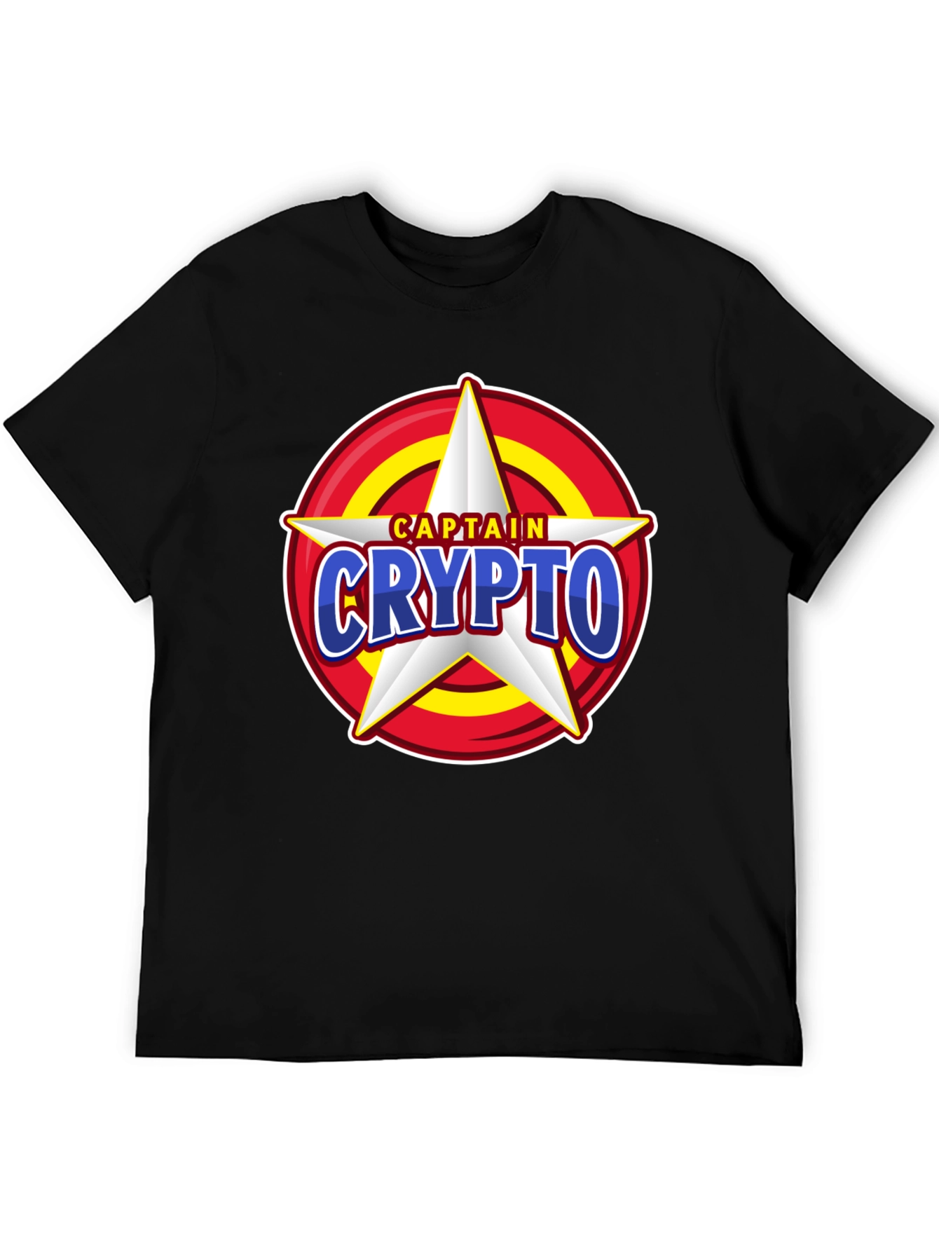 Captain Crypto T-Shirt - Cool Graphic Tee