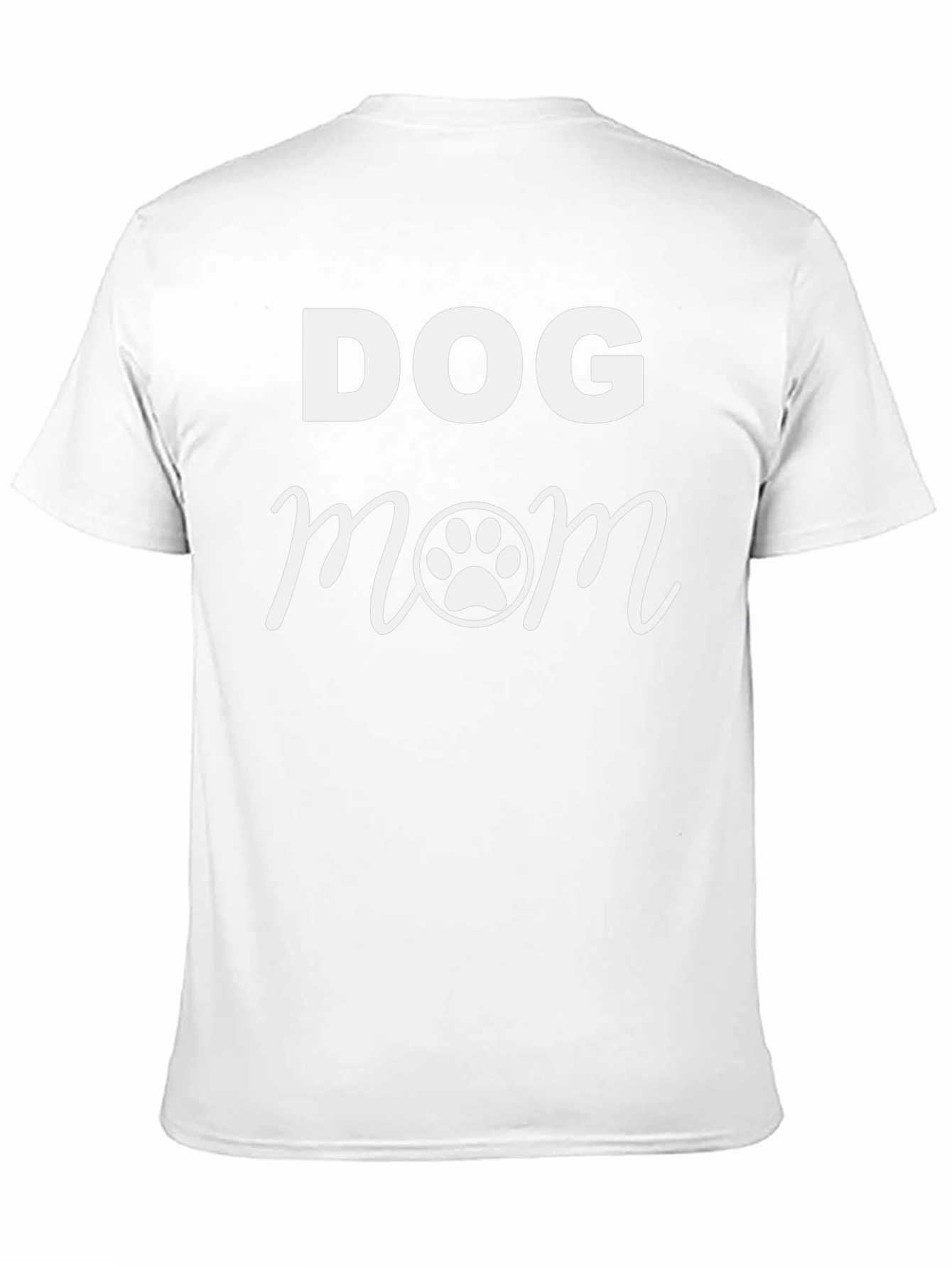 Dog Mom Graphic T-Shirt - Black