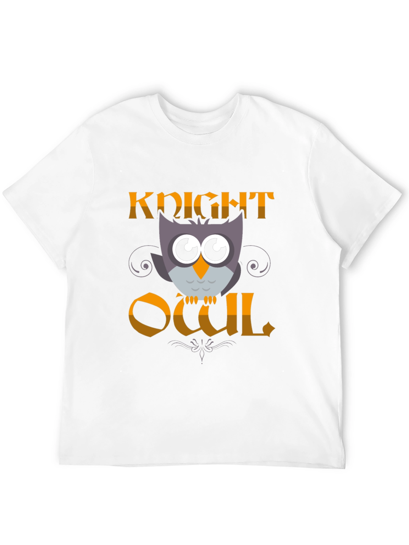 Knight Owl T-Shirt - Funny Owl Graphic Tee