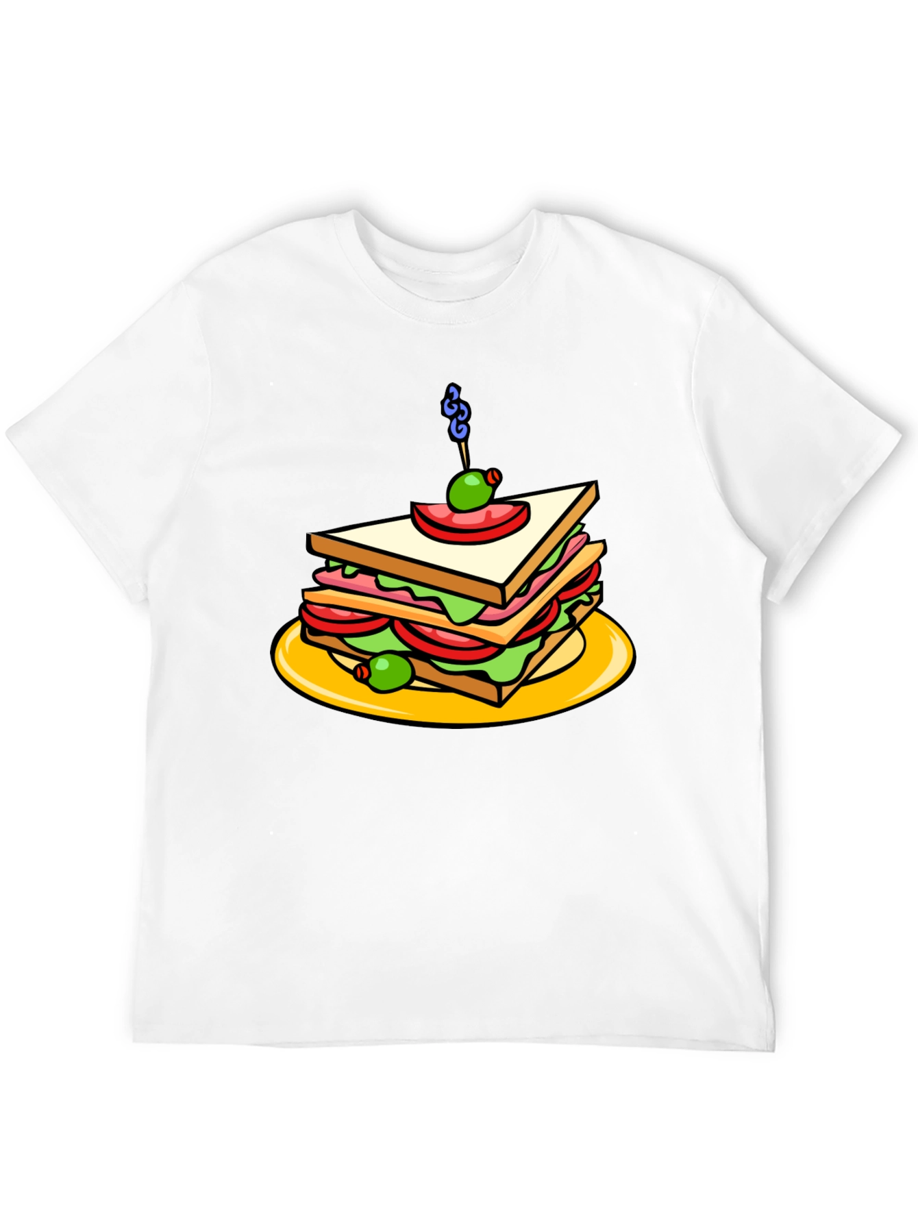 Sandwich Graphic Black Tee Shirt