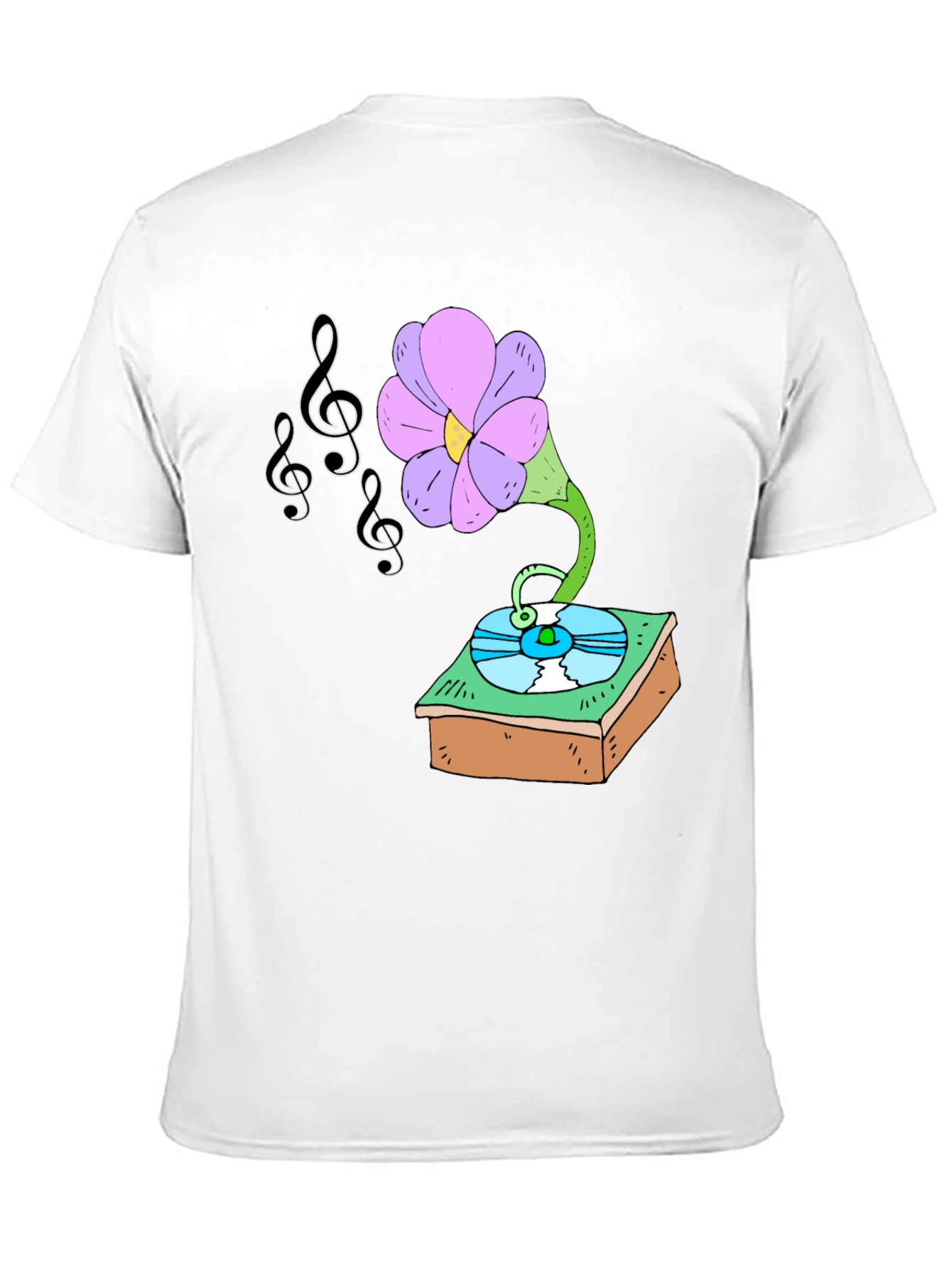 Musical Flower Graphic Tee - Unisex