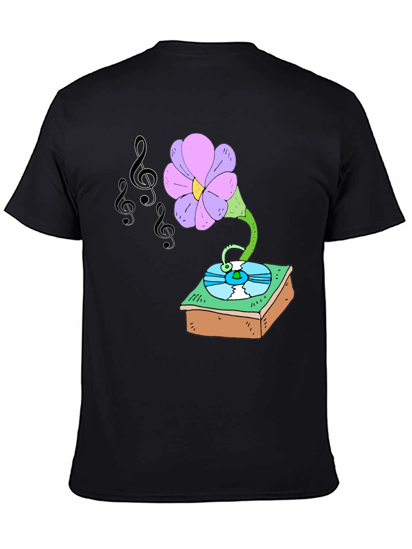 Musical Flower Graphic Tee - Unisex