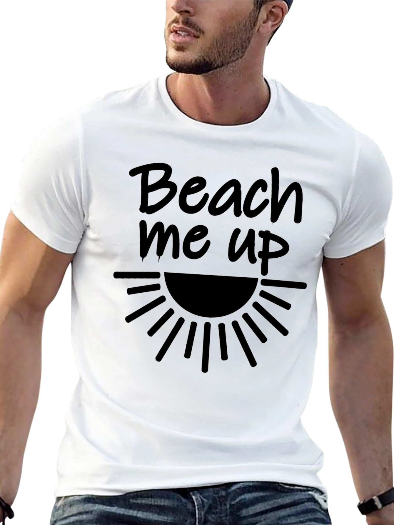 Beach Me Up Graphic T-Shirt - Summer Vacation Tee