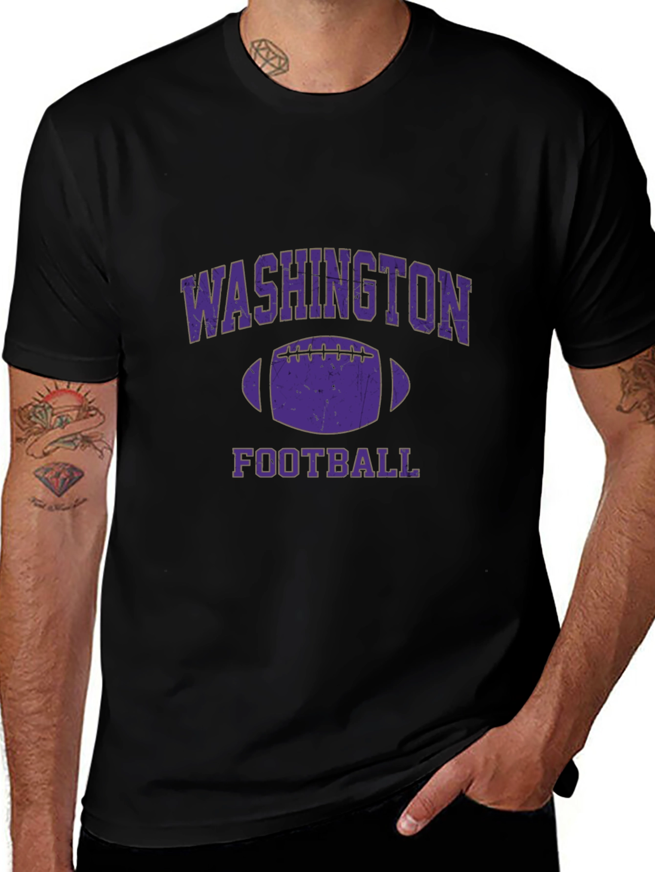 Washington Football Black T-Shirt