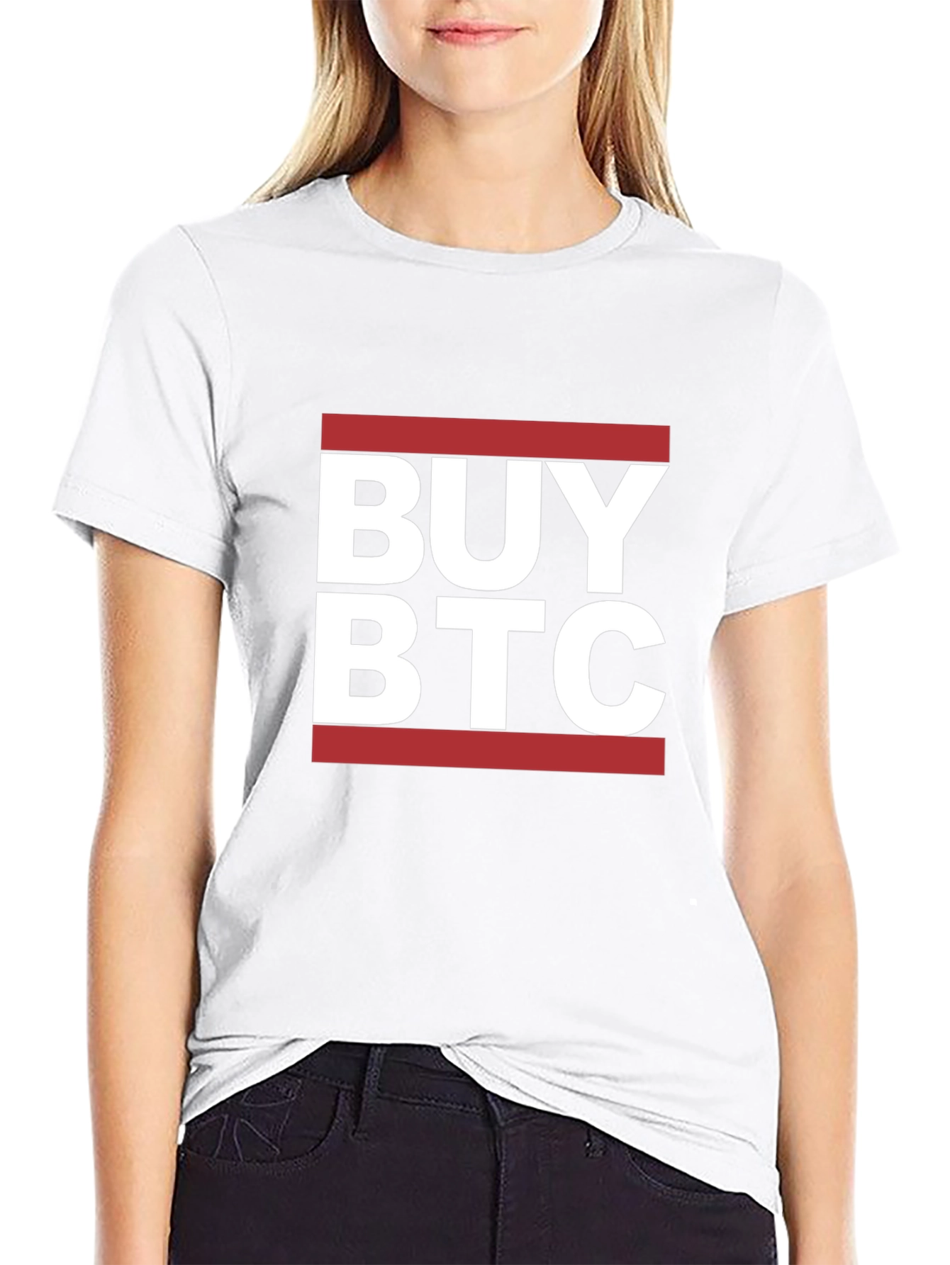 Buy BTC Black T-Shirt - Cryptocurrency HODL Tee