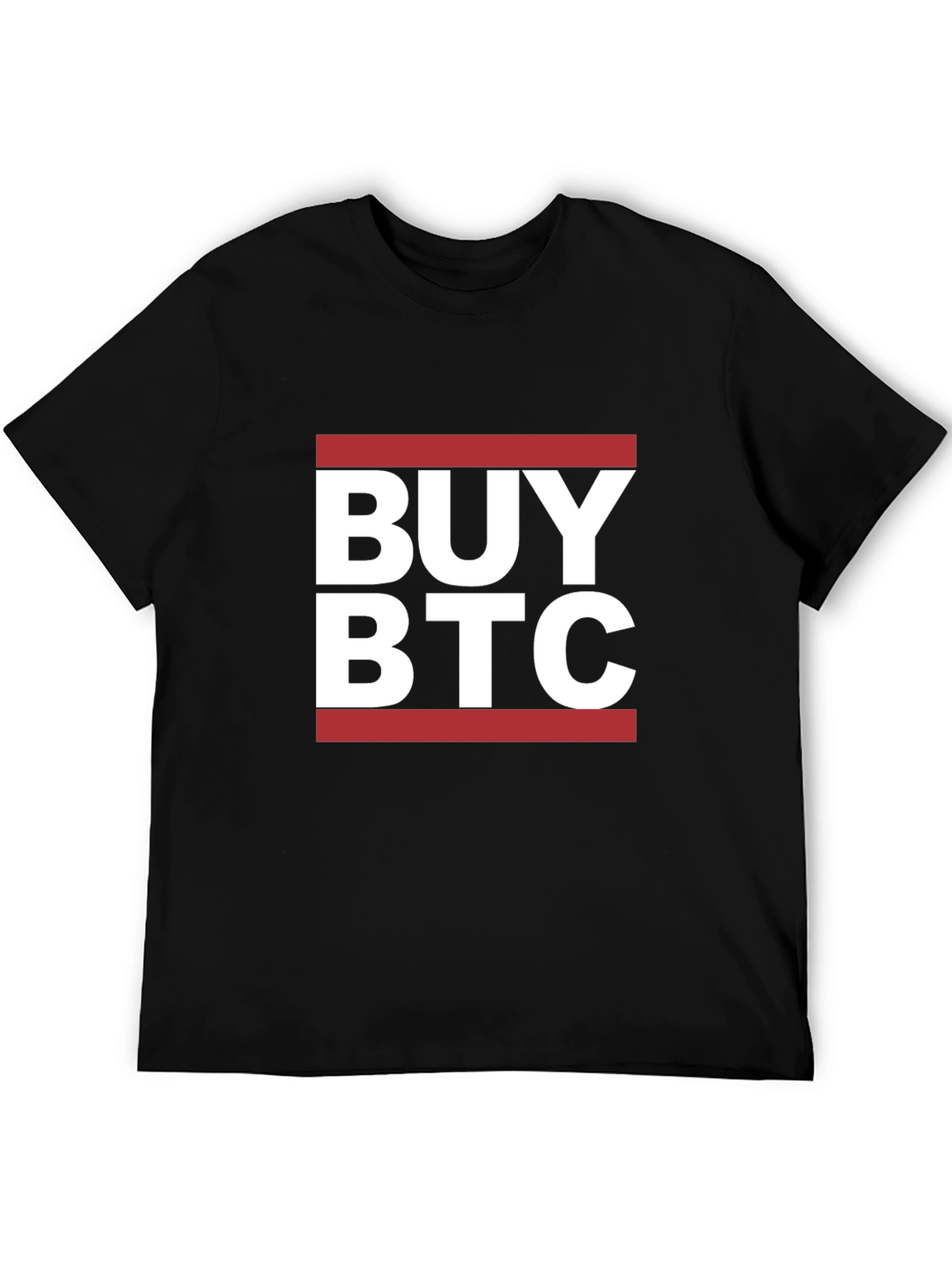 Buy BTC Black T-Shirt - Cryptocurrency HODL Tee