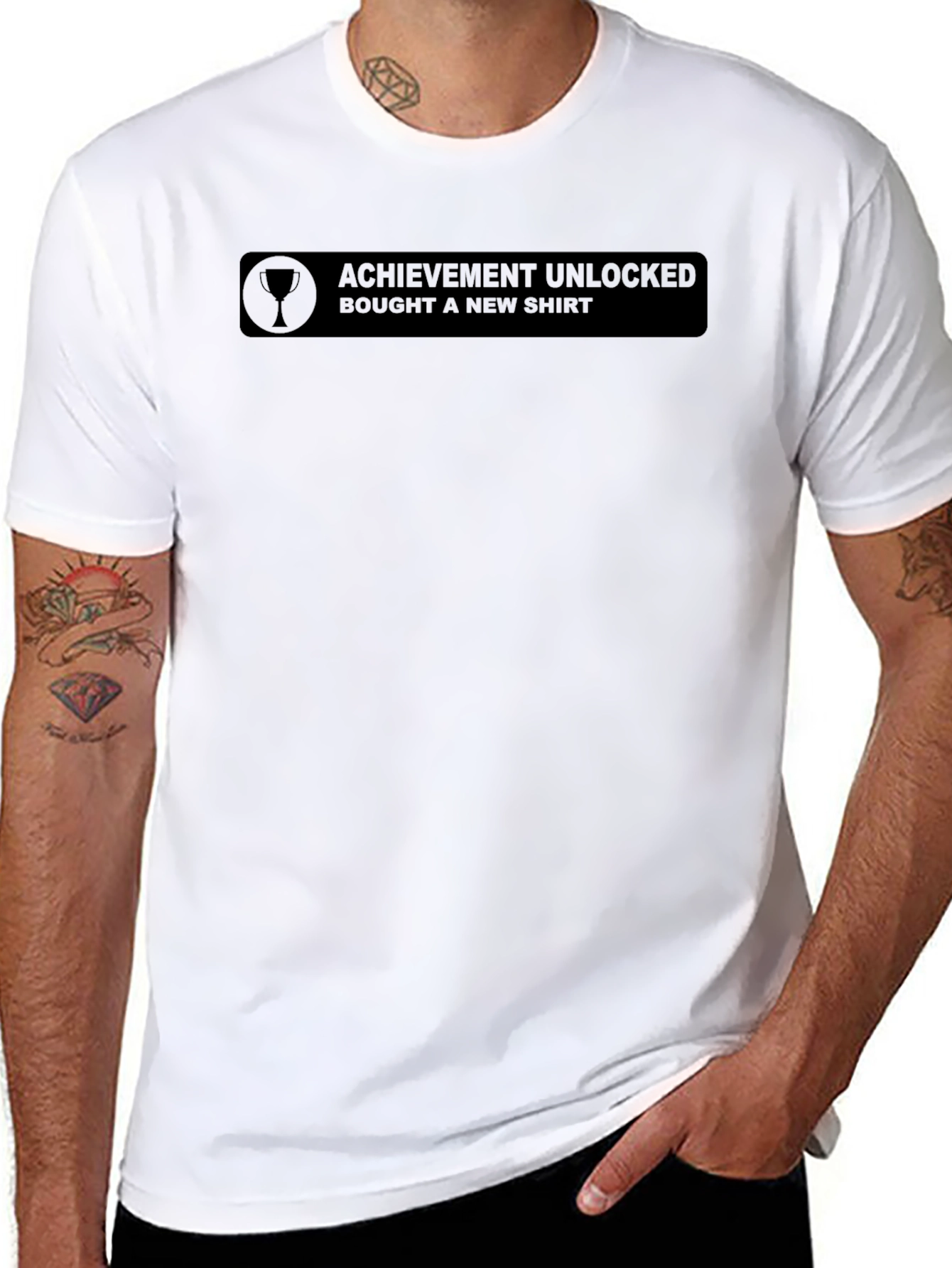 Achievement Unlocked New Shirt Funny Gamer Tee