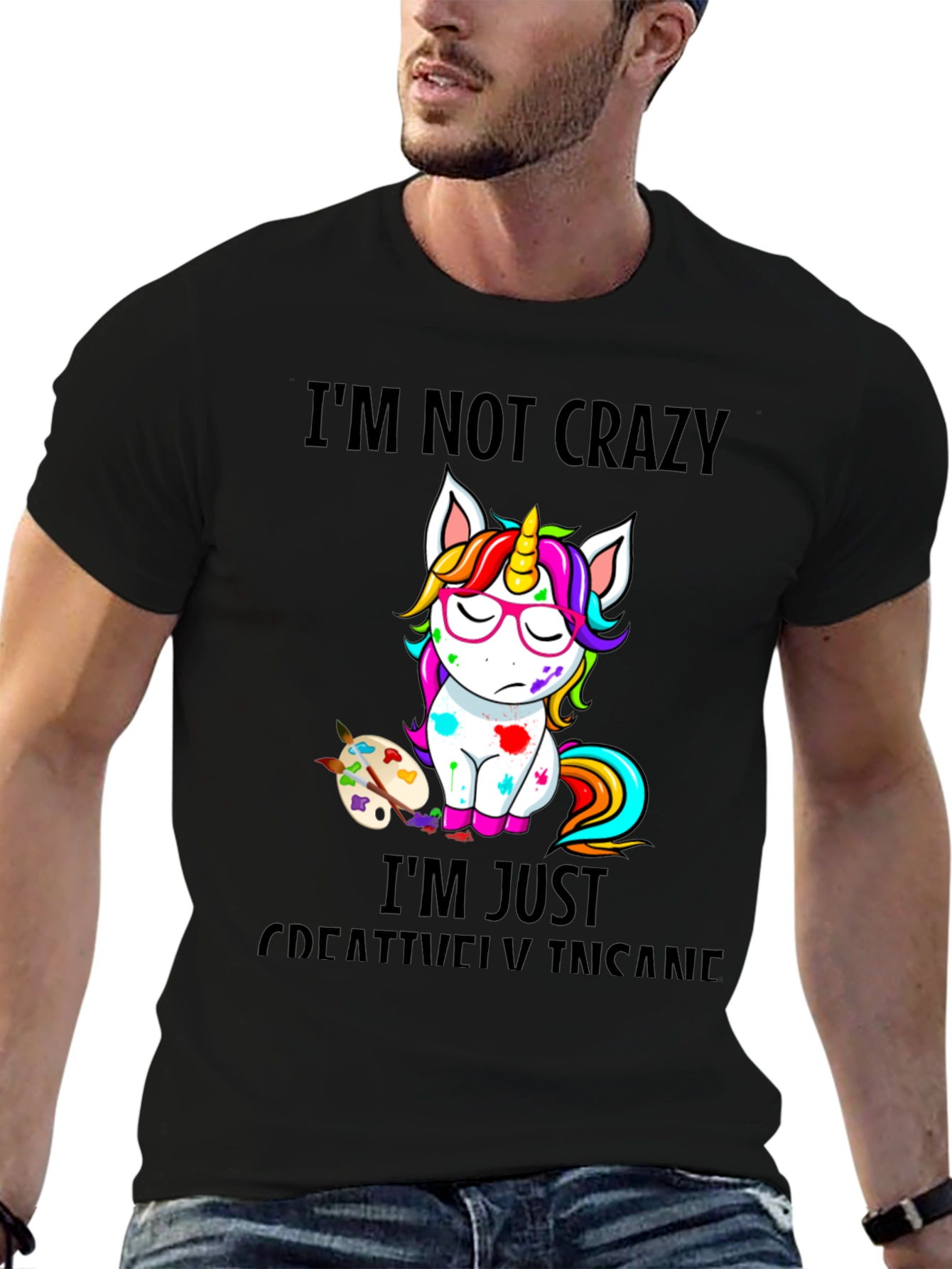 Crazy Creative Unicorn T-Shirt