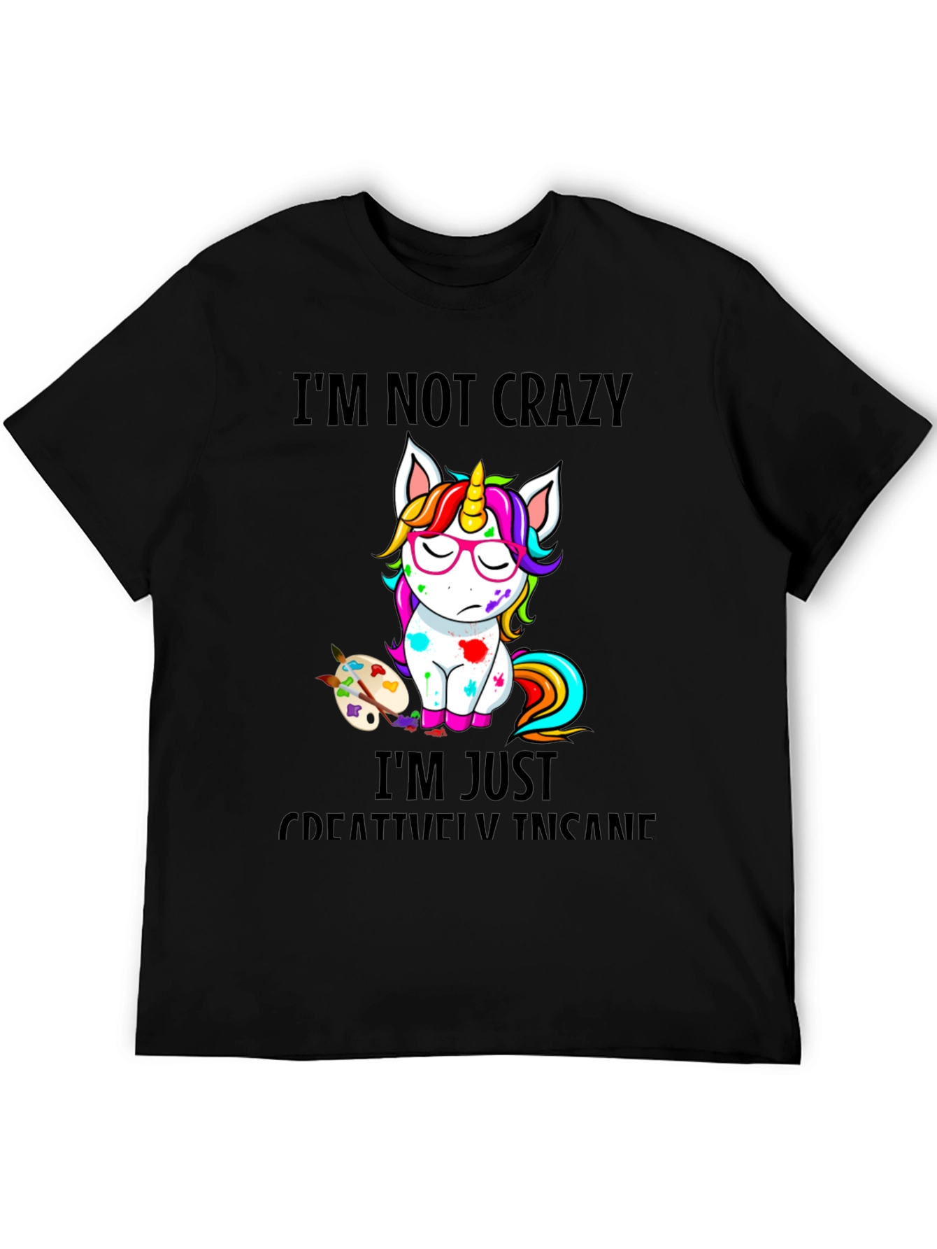 Crazy Creative Unicorn T-Shirt