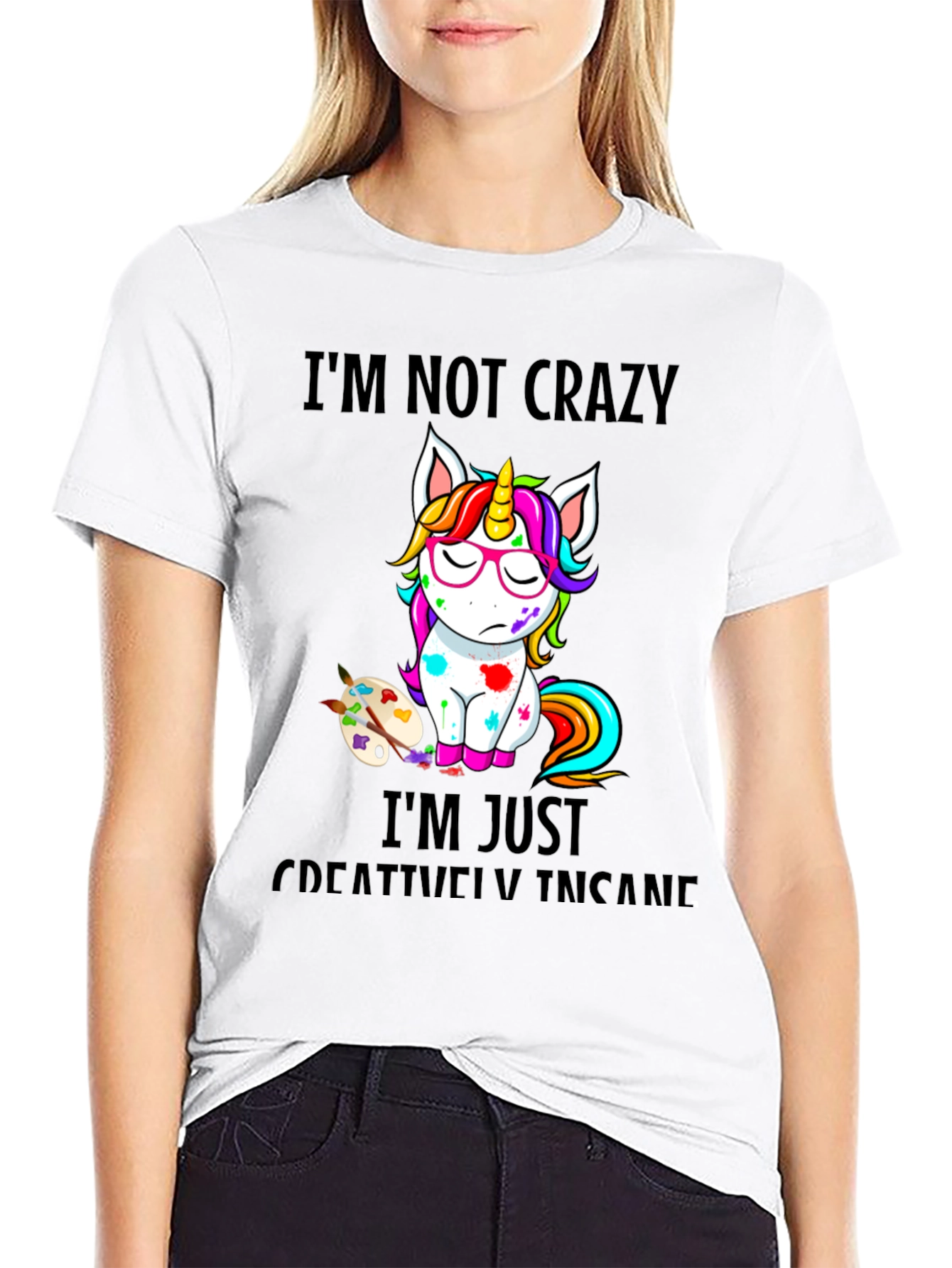 Crazy Creative Unicorn T-Shirt