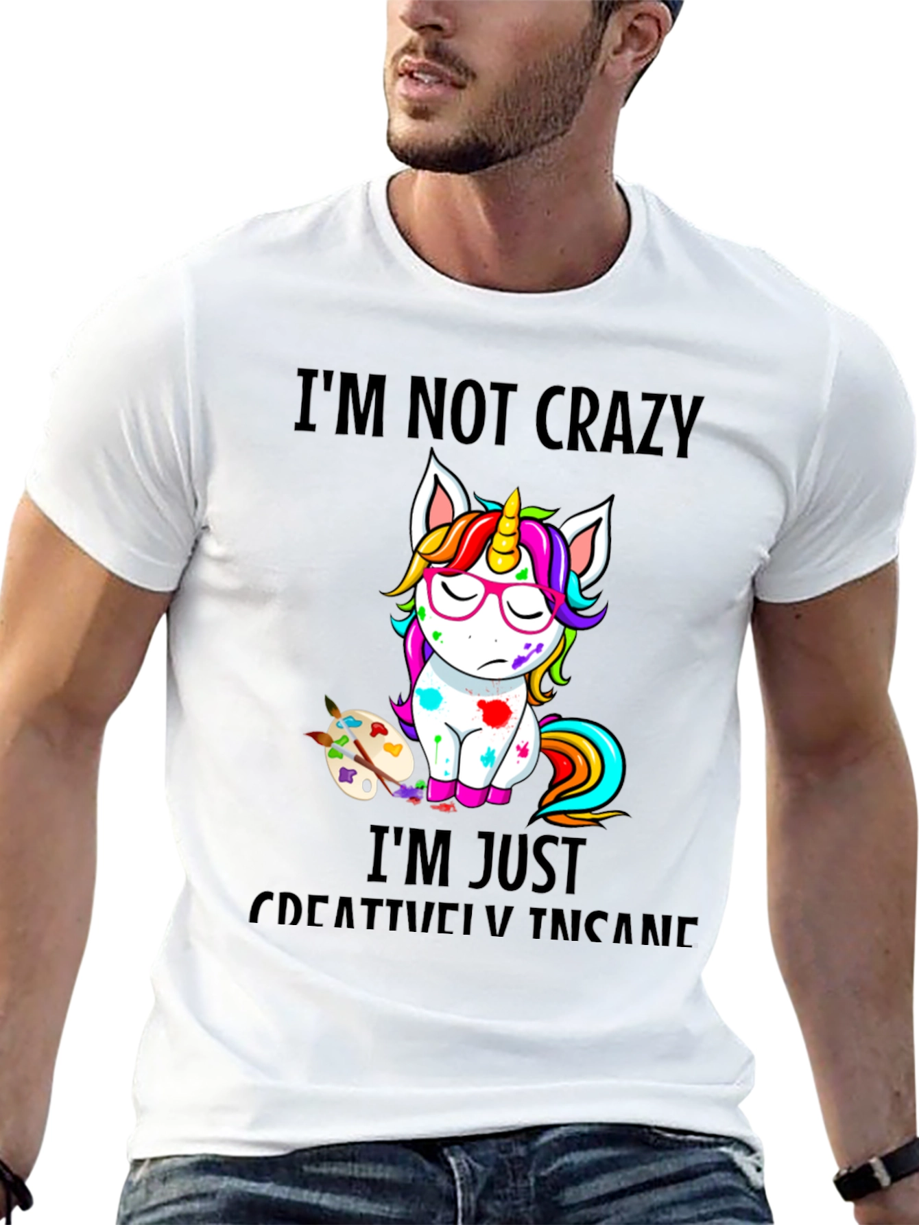Crazy Creative Unicorn T-Shirt