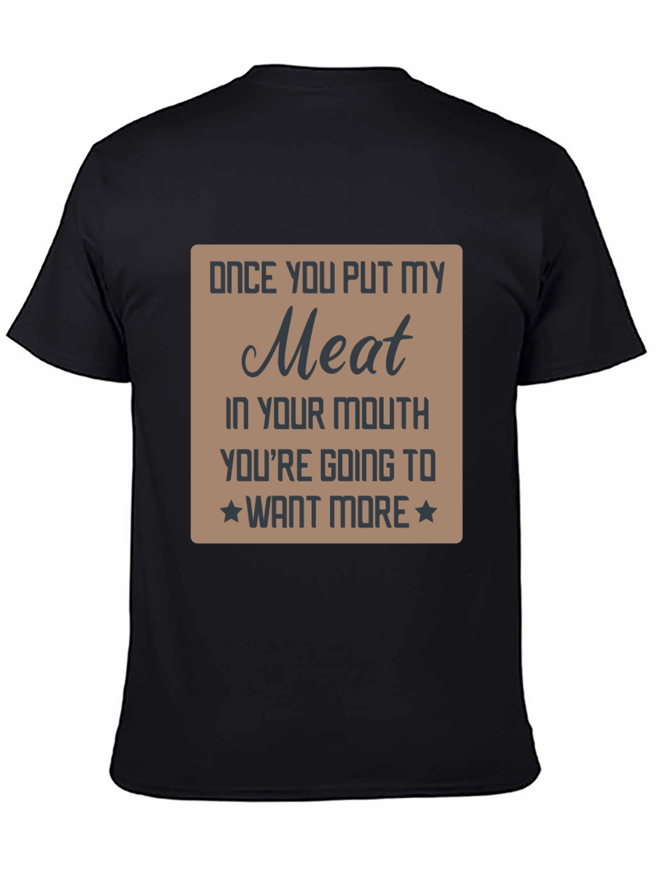 Funny Meat Graphic Novelty T-Shirt