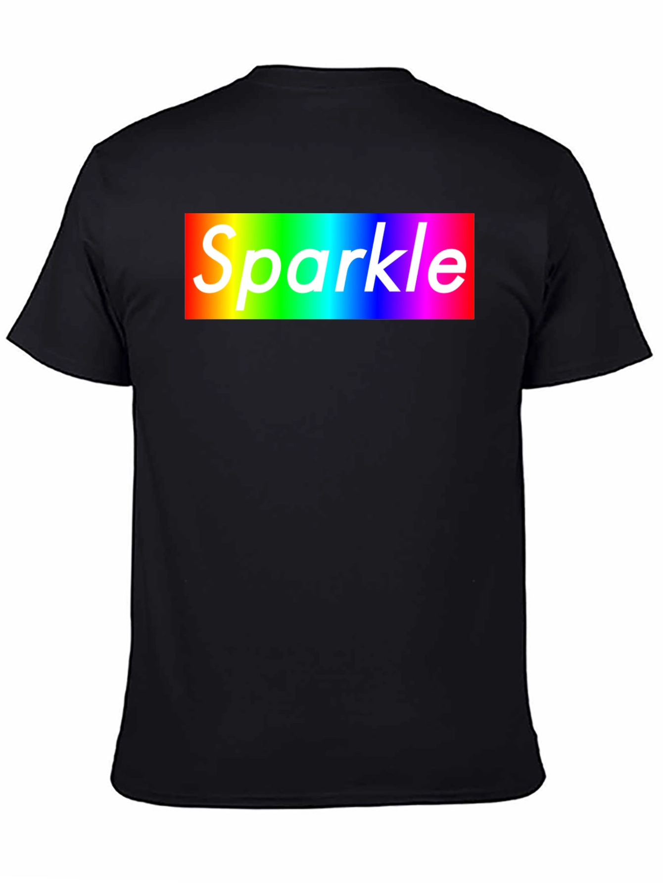 Rainbow Sparkle T-Shirt - Bold Graphic Tee