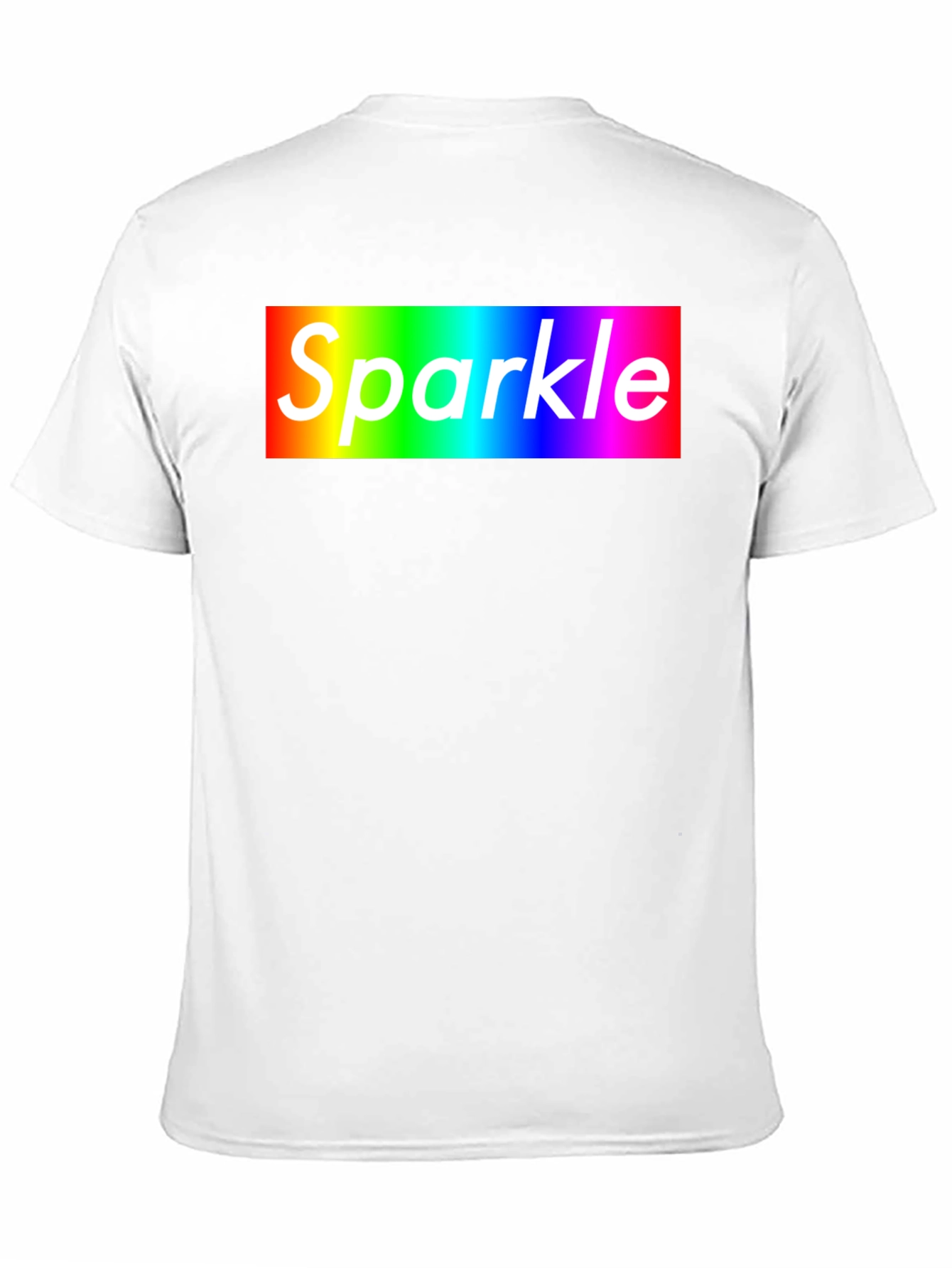 Rainbow Sparkle T-Shirt - Bold Graphic Tee