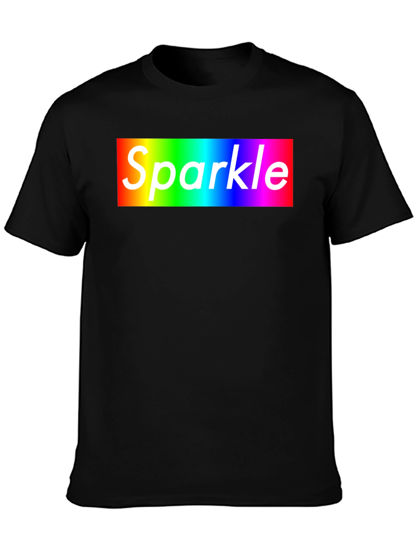 Rainbow Sparkle T-Shirt - Bold Graphic Tee