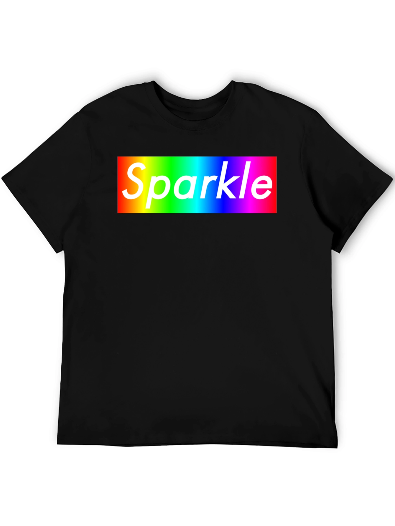 Rainbow Sparkle T-Shirt - Bold Graphic Tee