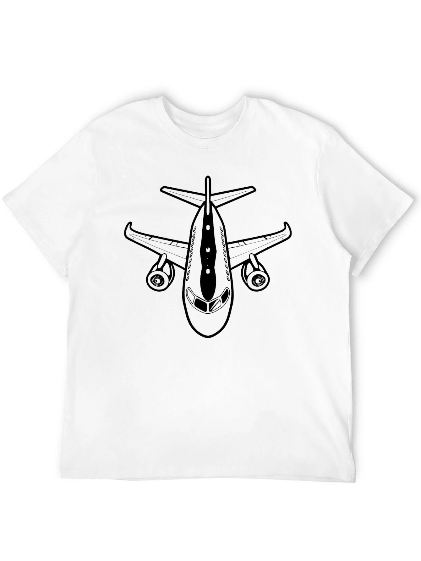 Airplane Graphic Tee - Aviation Enthusiast T-Shirt