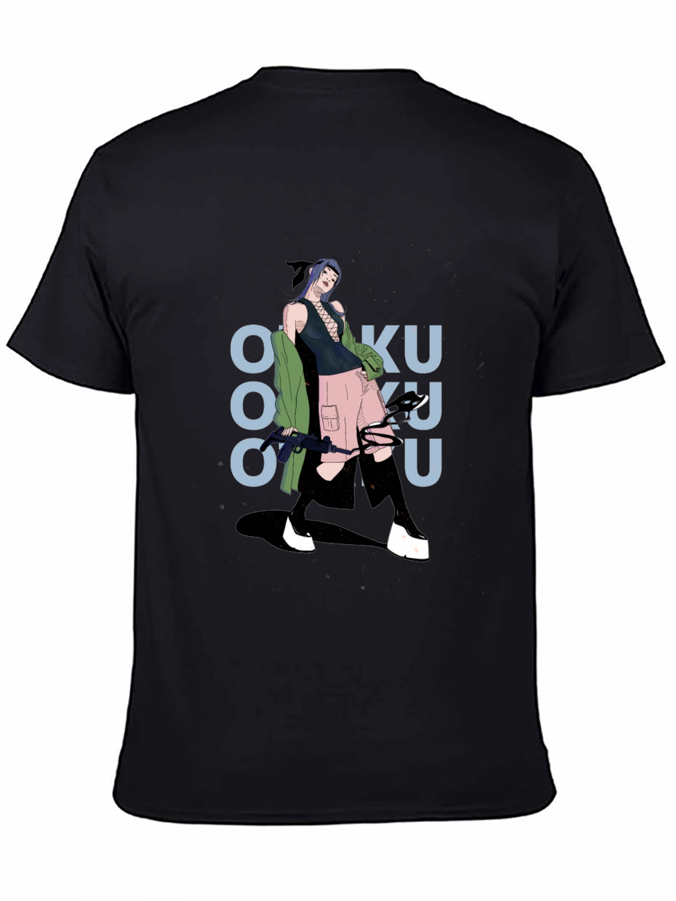 Graphic Print Tee: Anime Inspired Streetwear